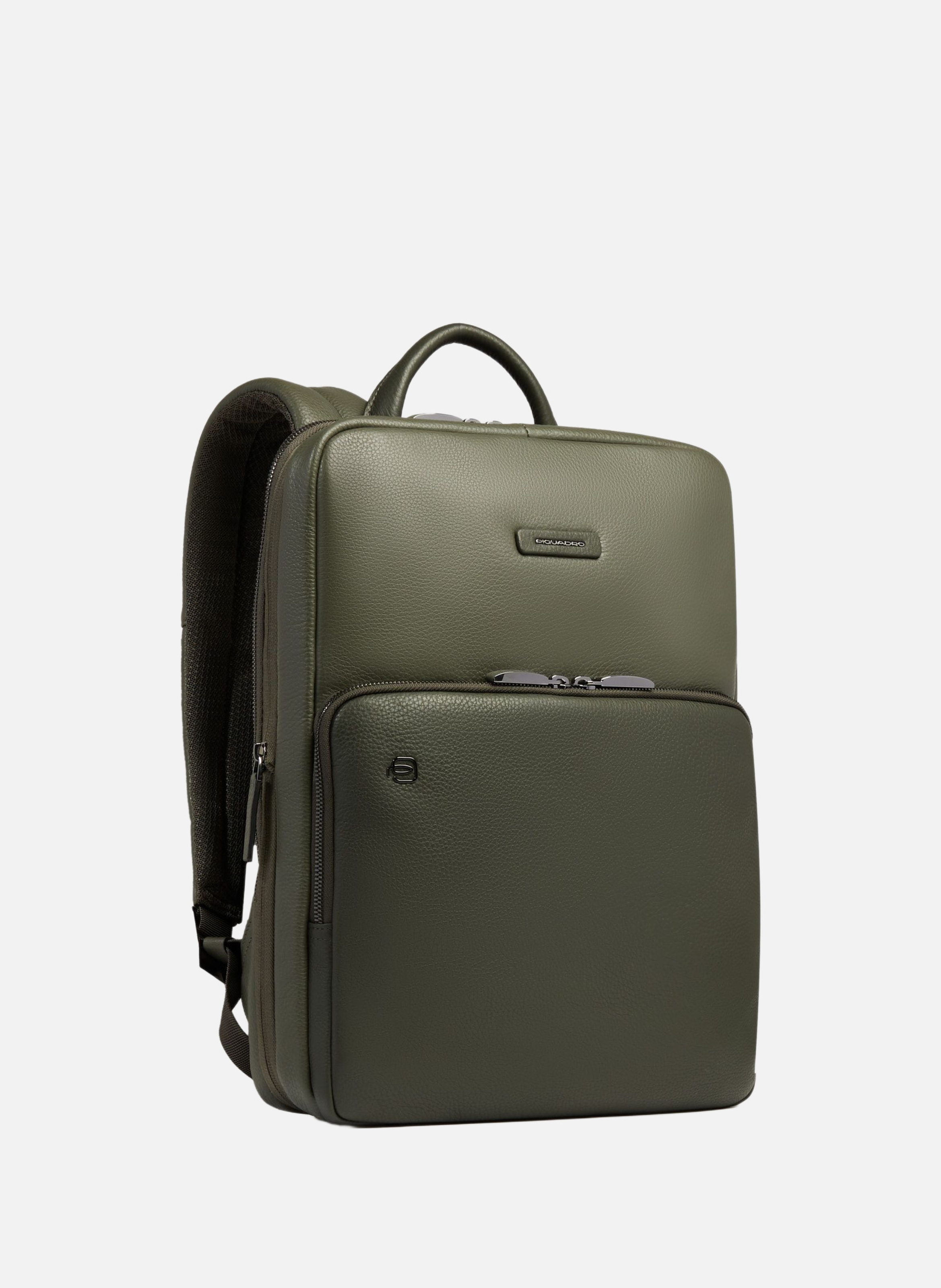 Slanke rugzak voor 14" laptop PIQUADRO Groen