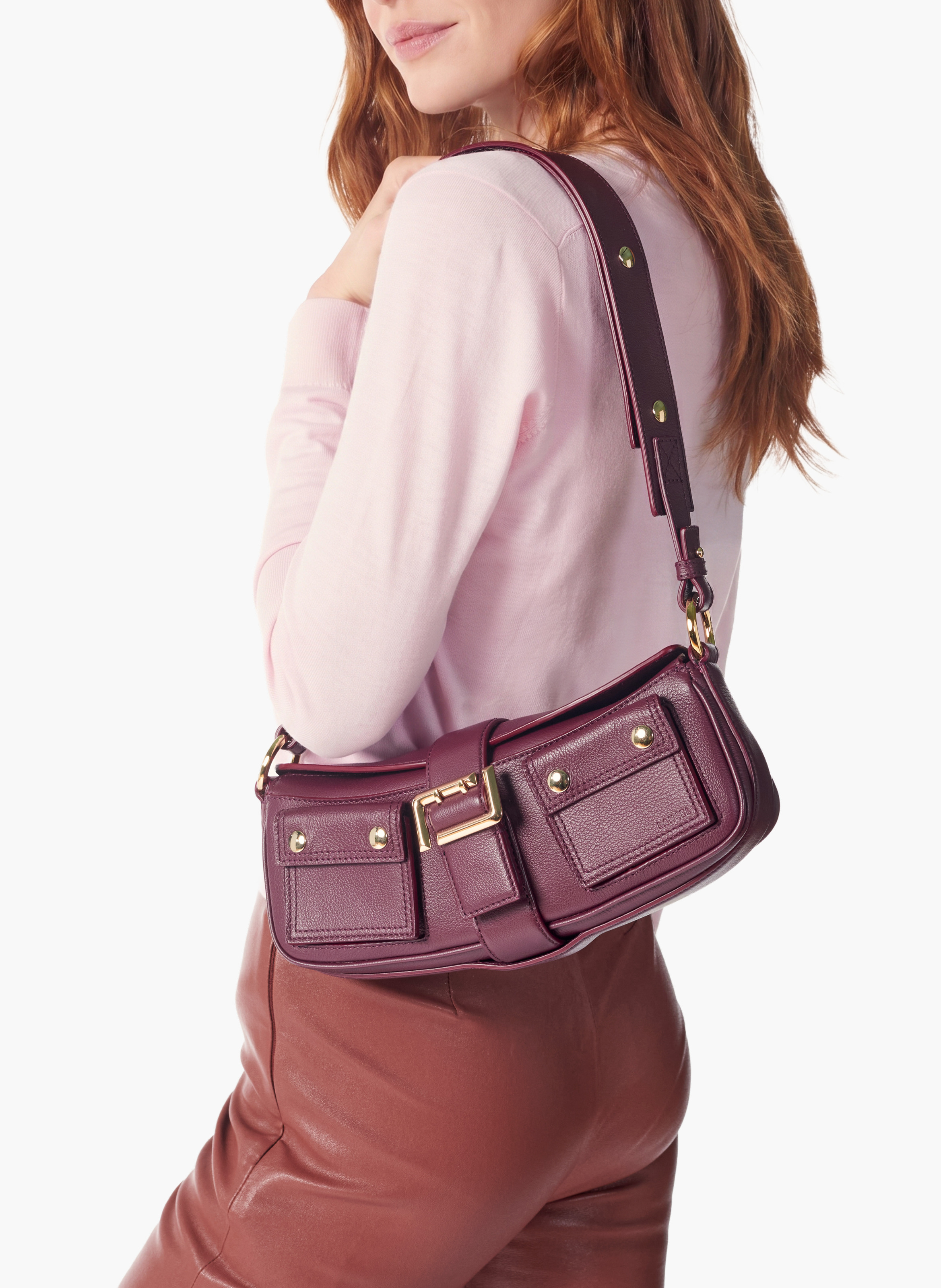 Sac fourreau multipocket lancel - groseille LANCEL Violet