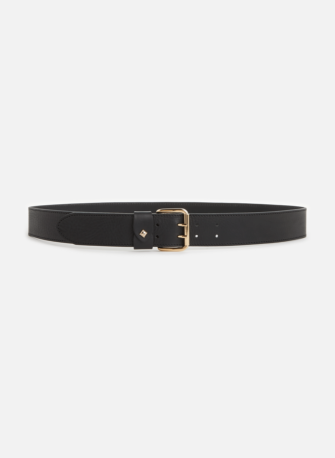 La Guiard leather belt HERBERT FRÈRE SOEUR