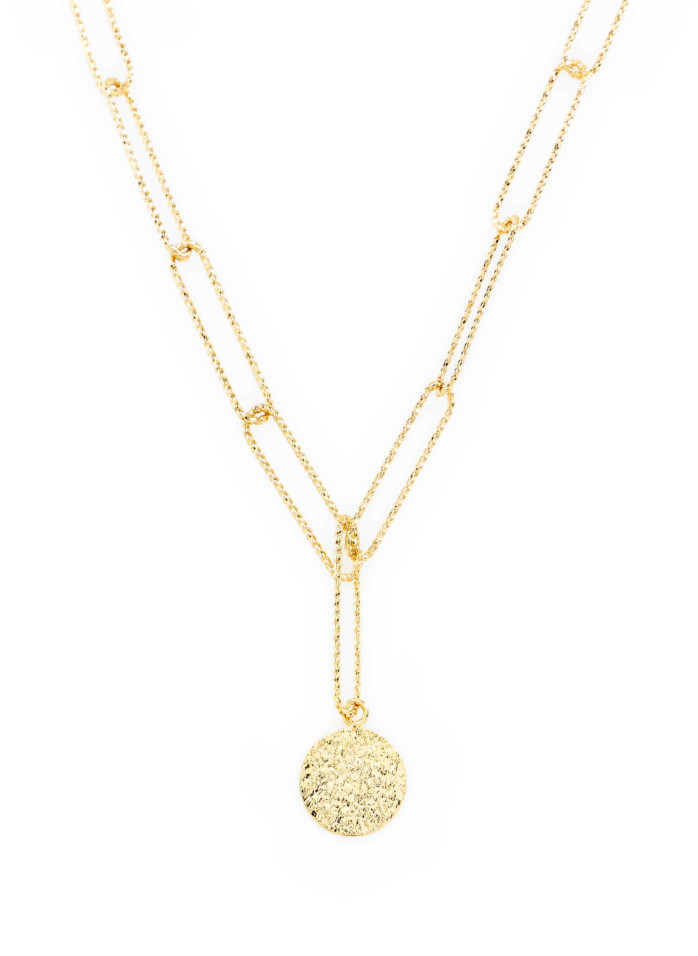 Collier maillons AU PRINTEMPS PARIS Doré