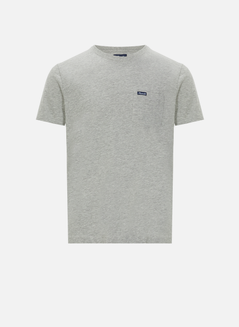 Gray cotton t-shirtFACONNABLE 