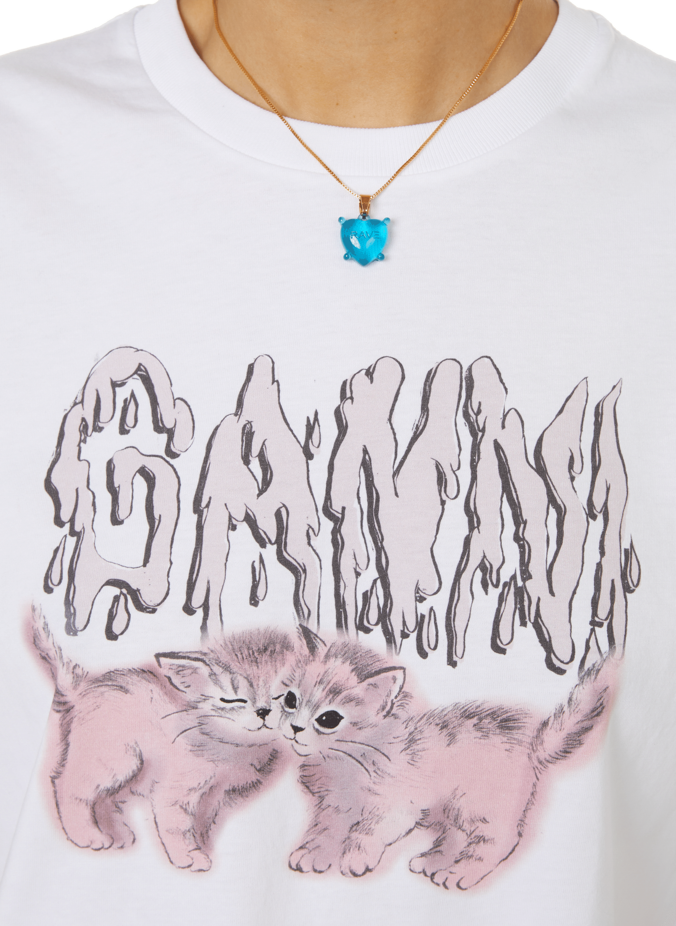 Collier chaine  CRYSTAL HAZE Bleu