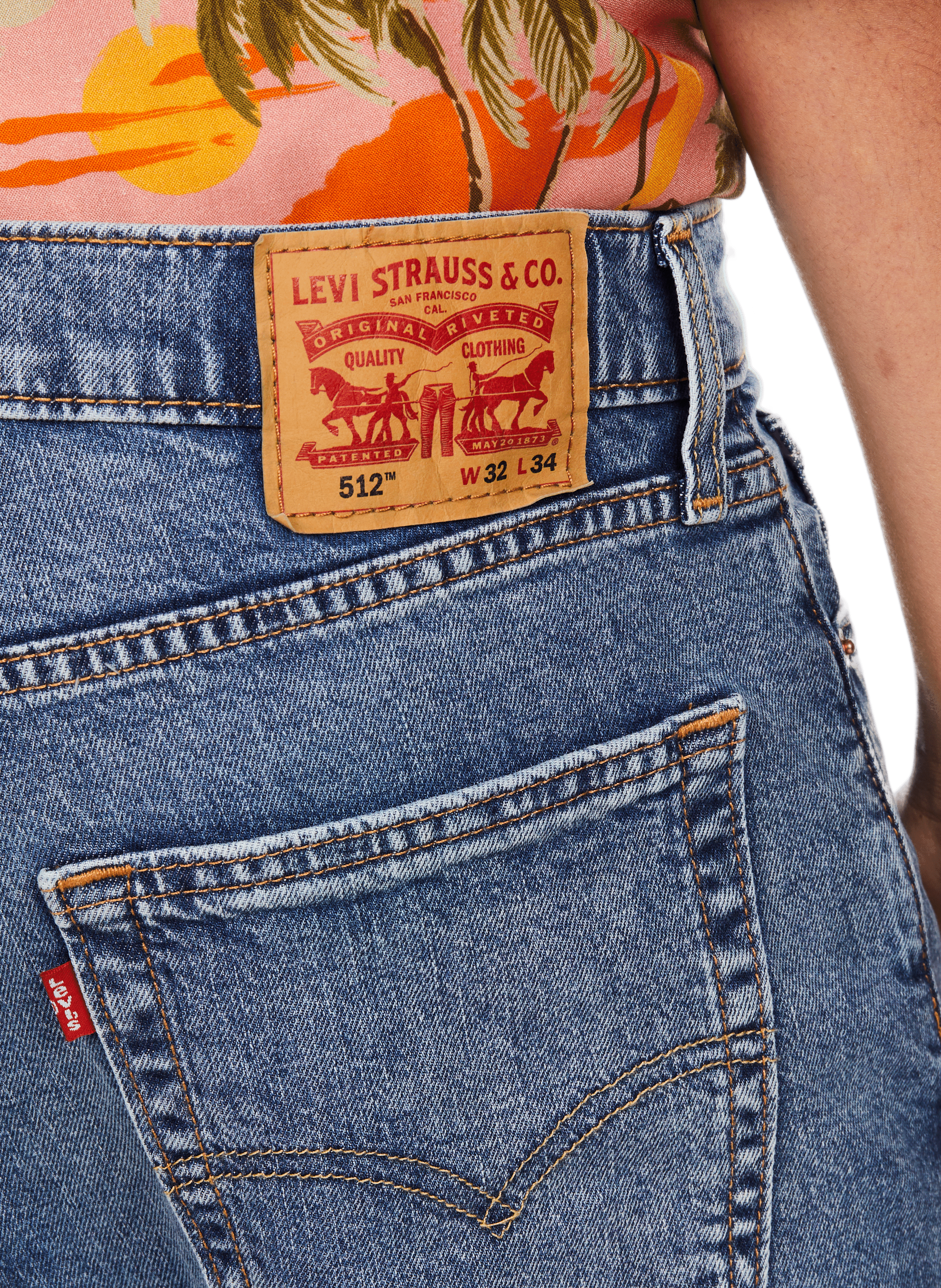 Slim-fit jeans LEVI'S Blue