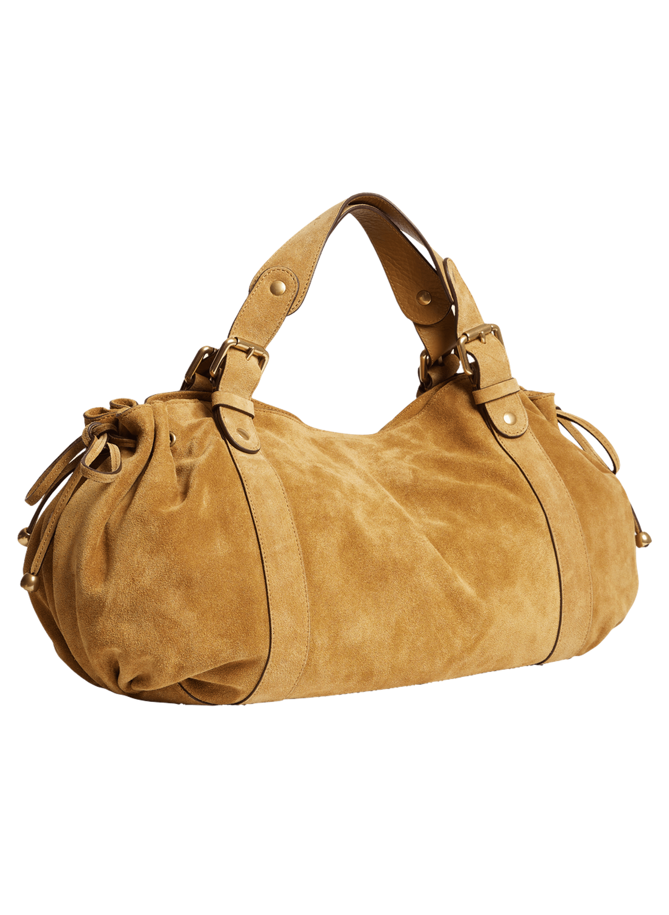 Sac à main en cuir velours - 24h GERARD DAREL Marron