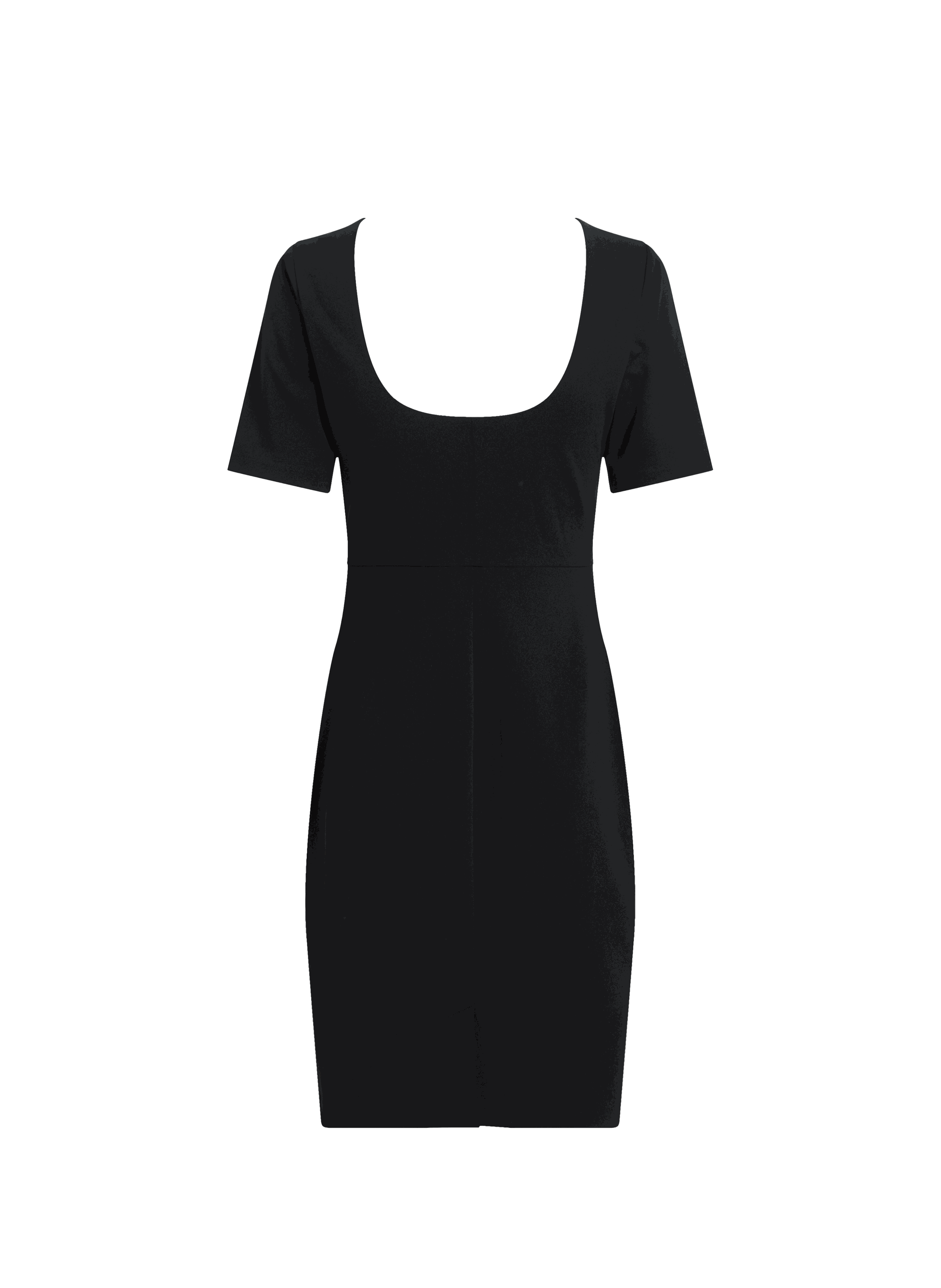 Robe midi cintrée  CALVIN KLEIN Noir