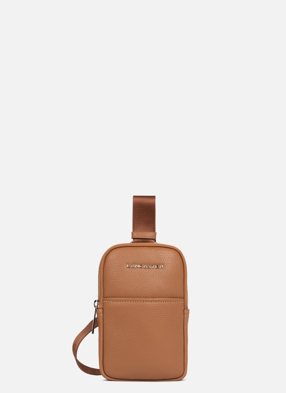 Pochette smartphone - gentlemen harry Marron by LANCASTER LANCASTER Pochette smartphone - gentlemen harry Marron