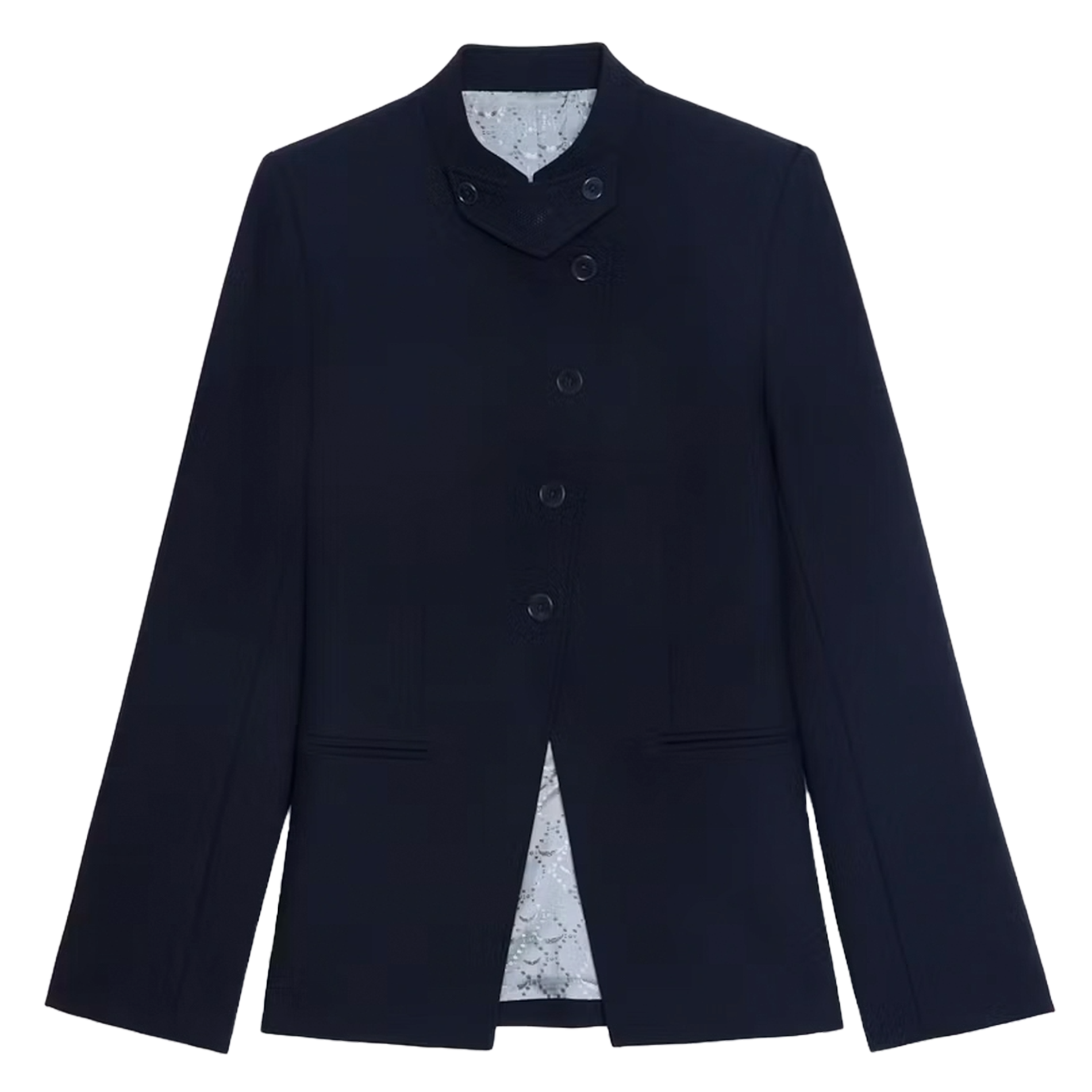 Blazer col montant verysa ZADIG&VOLTAIRE Bleu