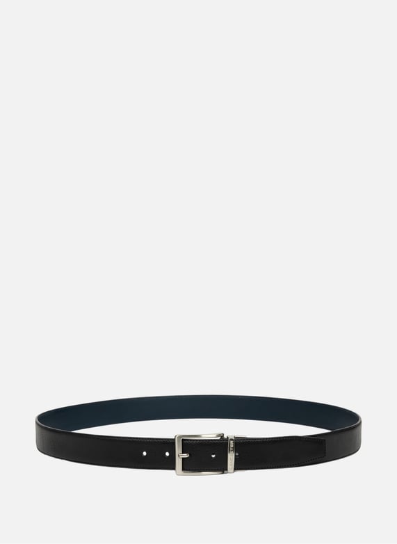 Ceinture - ceinture cuir lisse homme | Noir by LANCASTER Ceinture - ceinture cuir lisse homme Noir