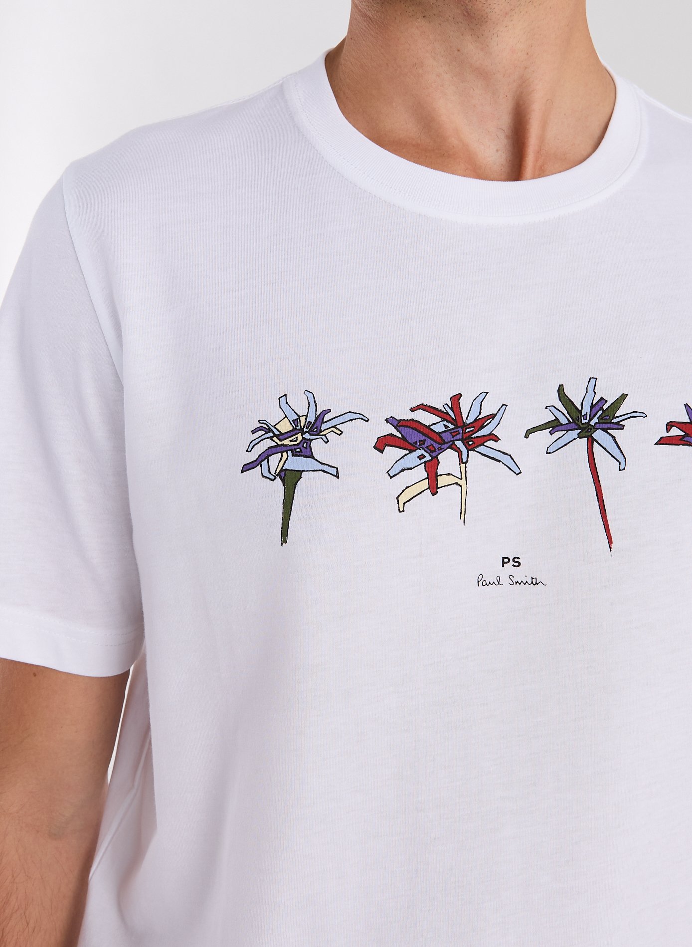 T-shirt en coton Blanc