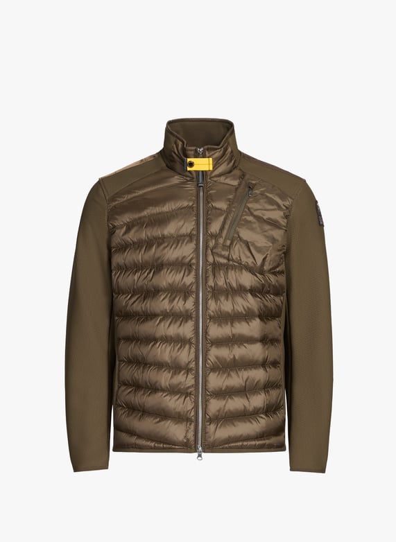 Blouse droit matelassé | Kaki by PARAJUMPERS Blouse droit matelassé Kaki