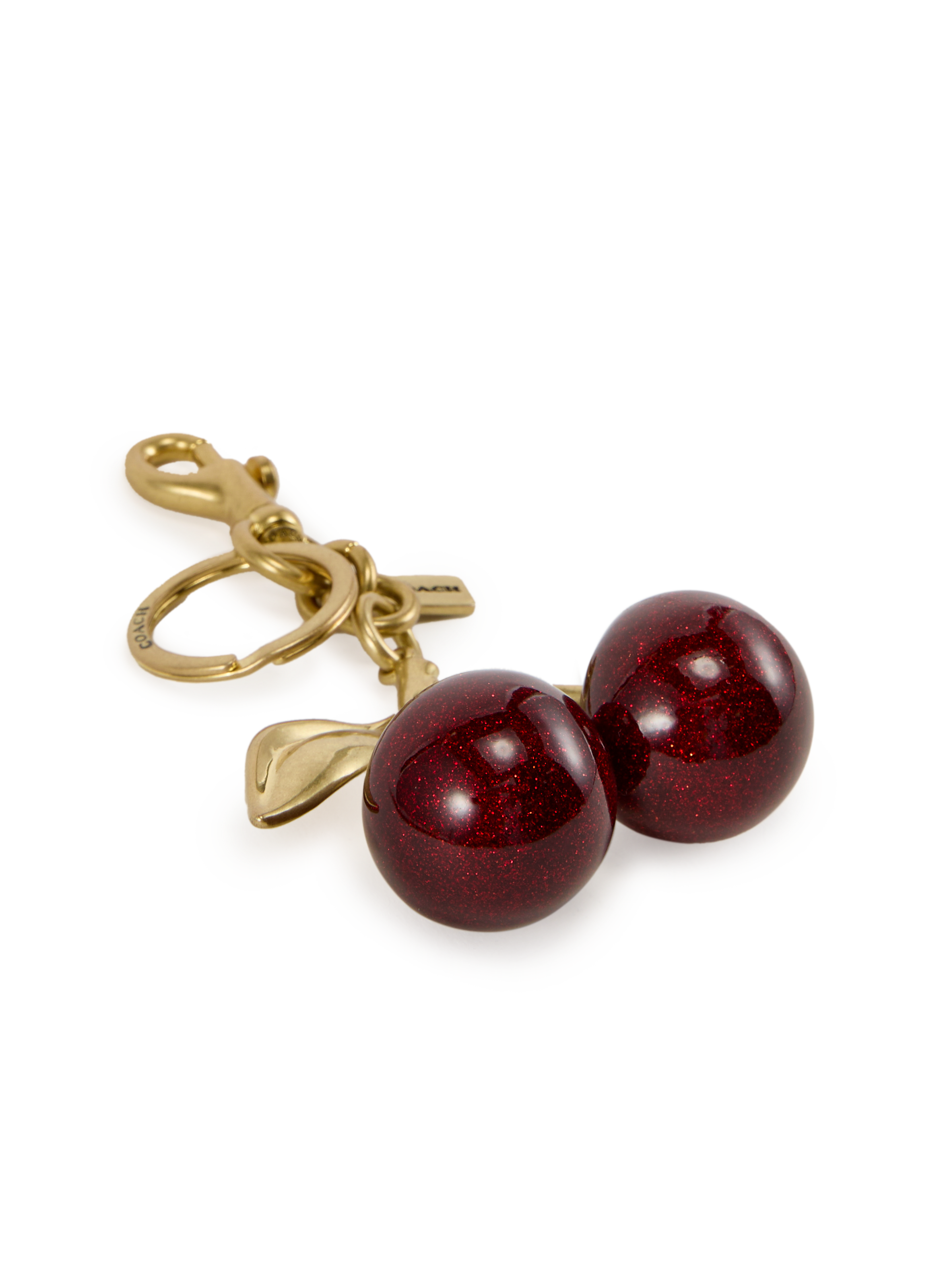 Cherry bag charm COACH Multicolour