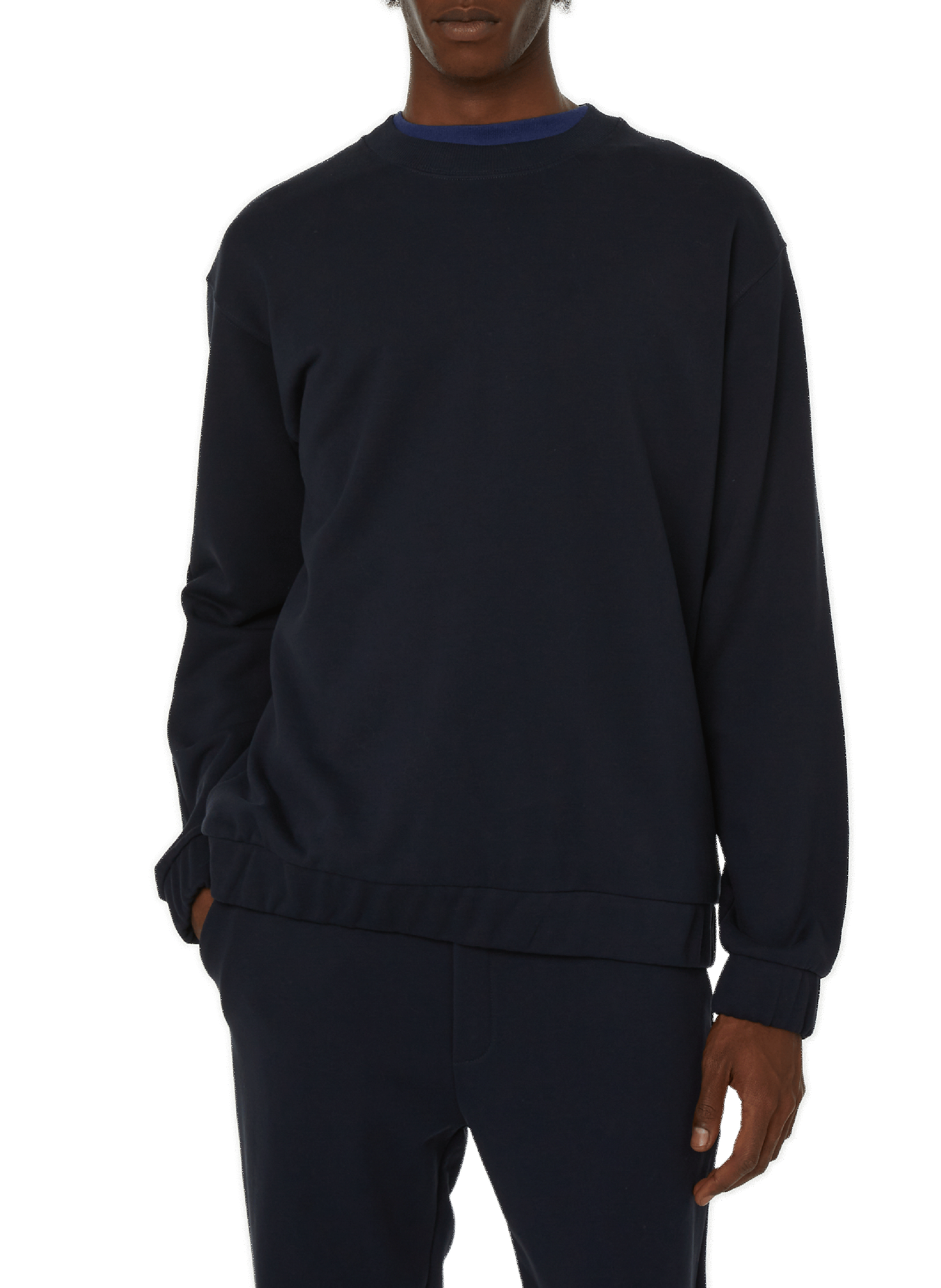 SAISON 1865 Sweatshirt en coton Bleu