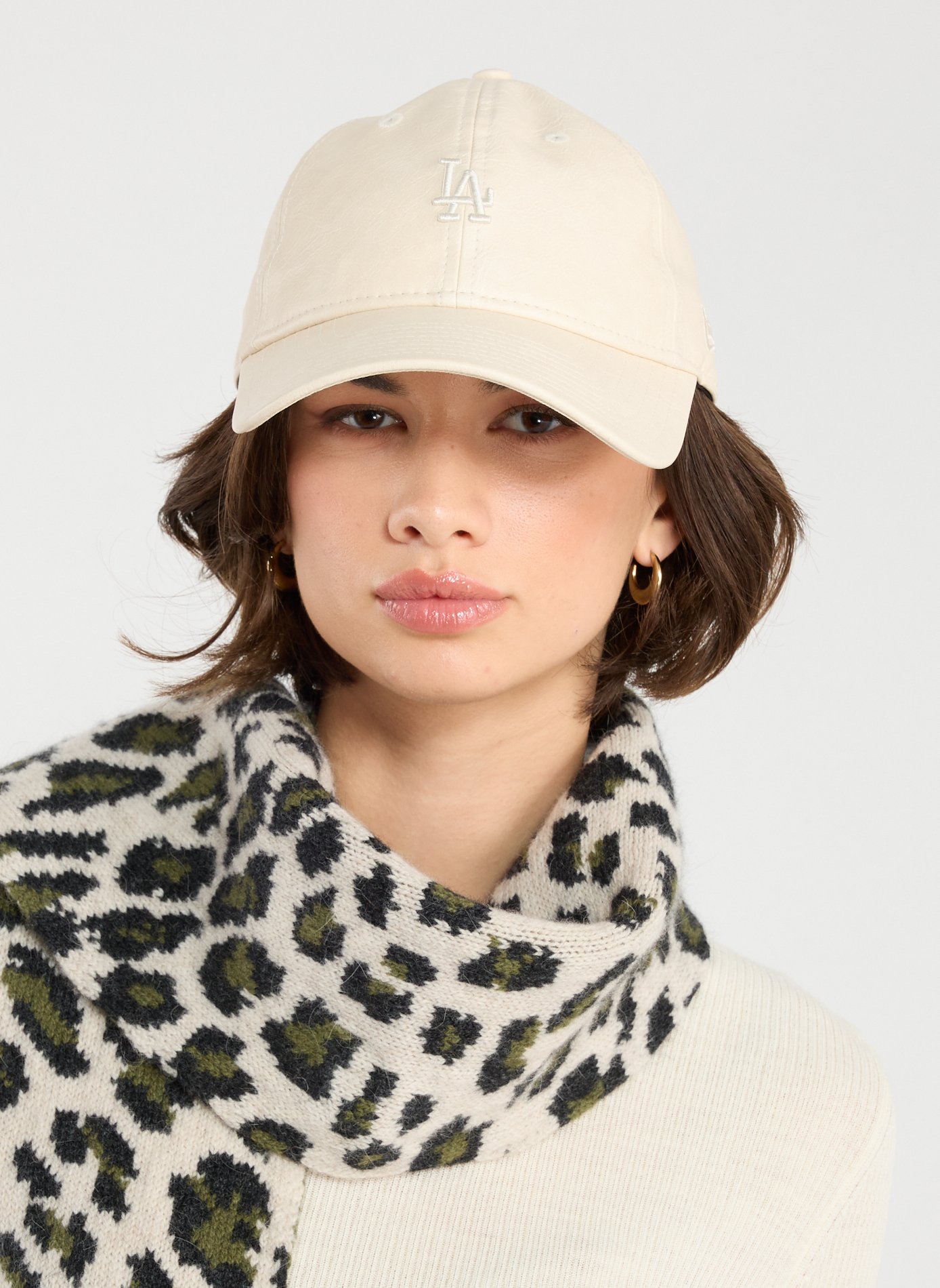 Casquette à visière incurvée NEW ERA Beige