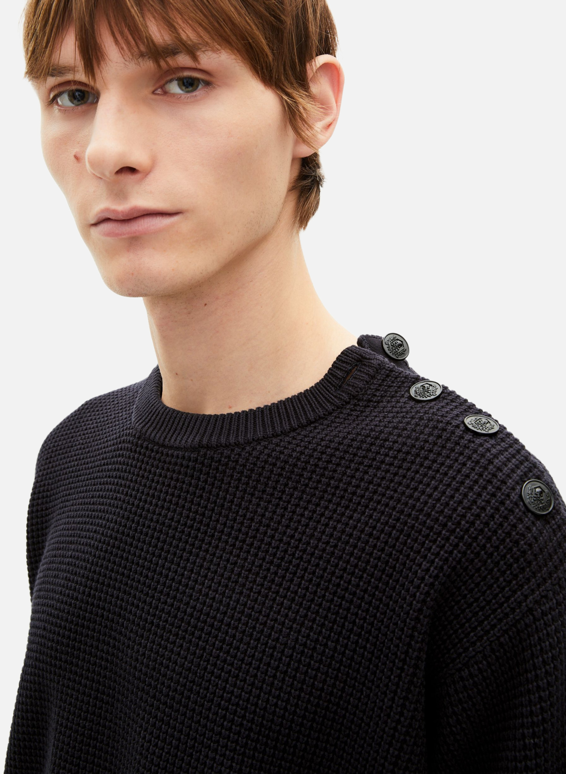 Pull à boutons THE KOOPLES Bleu