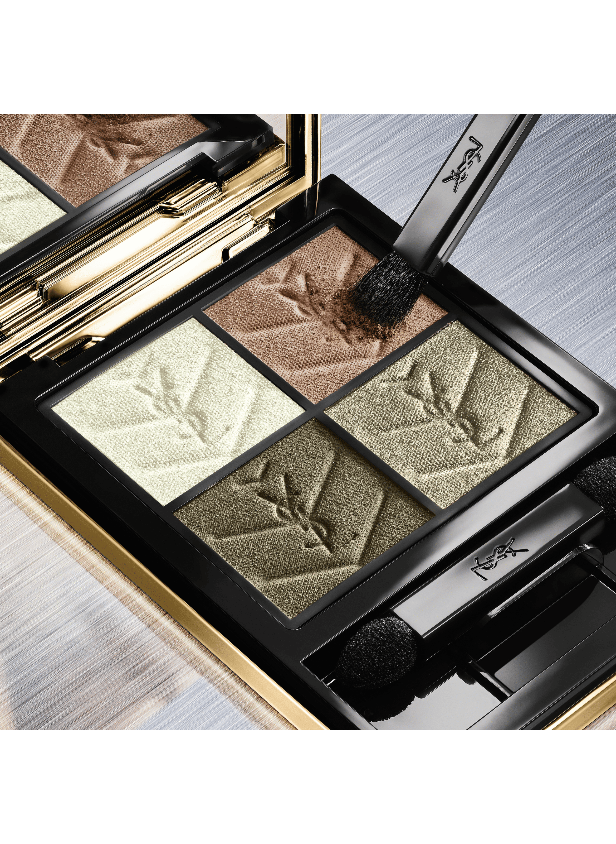 Mini Clutch Eyeshadow Palette - Intense Pigments - Long-lasting YVES SAINT LAURENT Unexplored garden