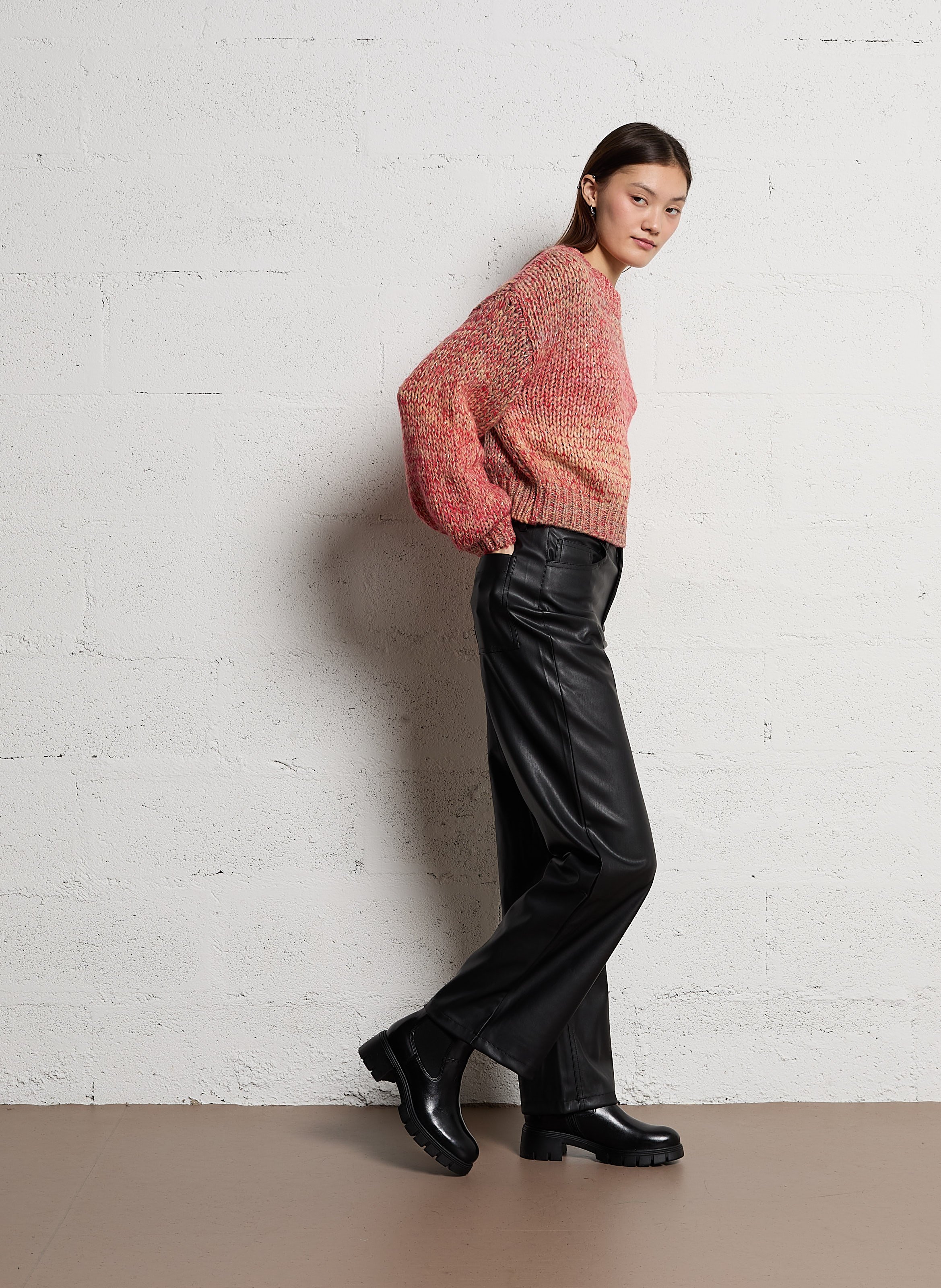 Bottines chelsea en cuir arona JONAK Noir