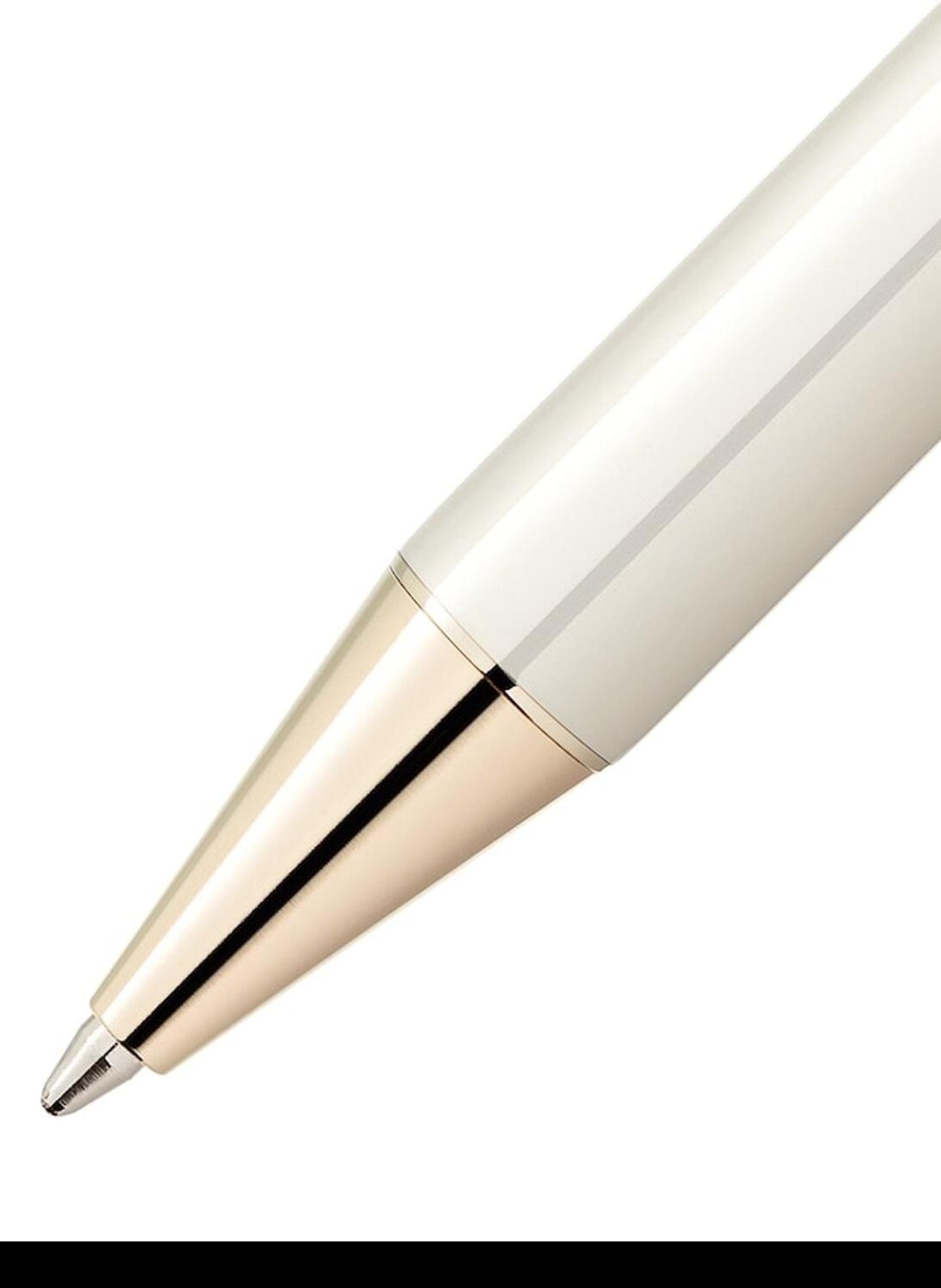 Precious lacquer ballpoint pen MONTBLANC White