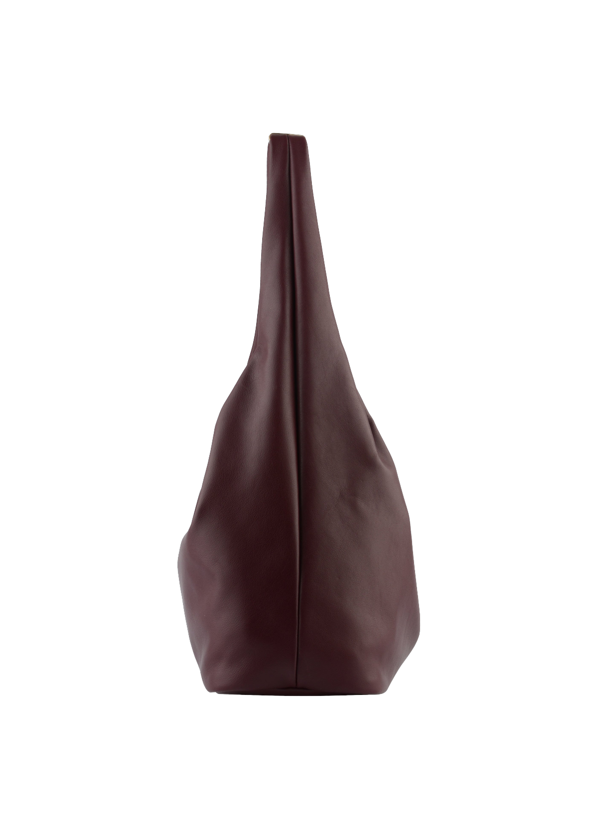Arche | sac besace hobo en cuir de vachette POURCHET Rouge