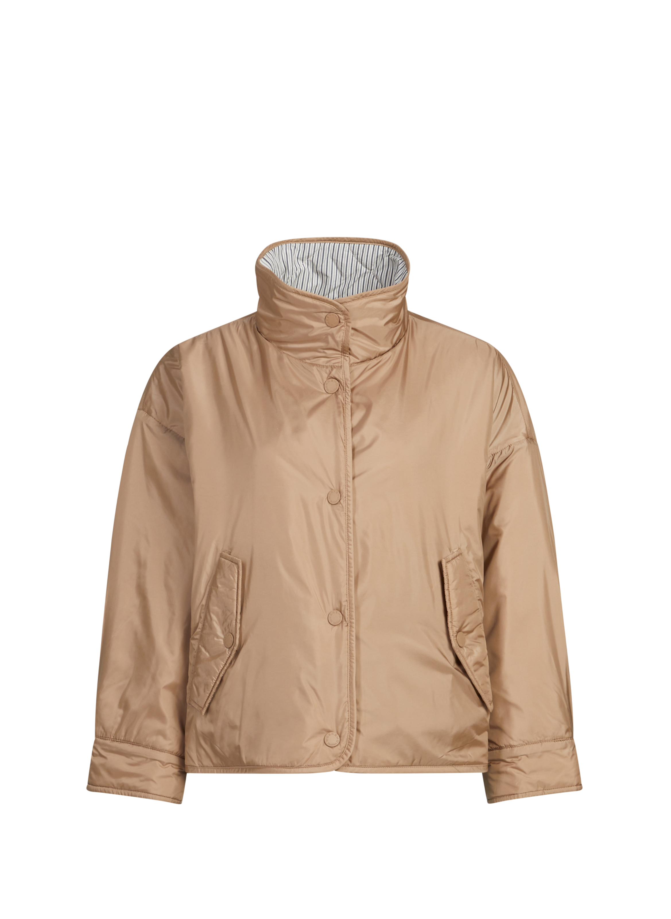 Veste réversible à col montant MAX MARA WEEK END Marron