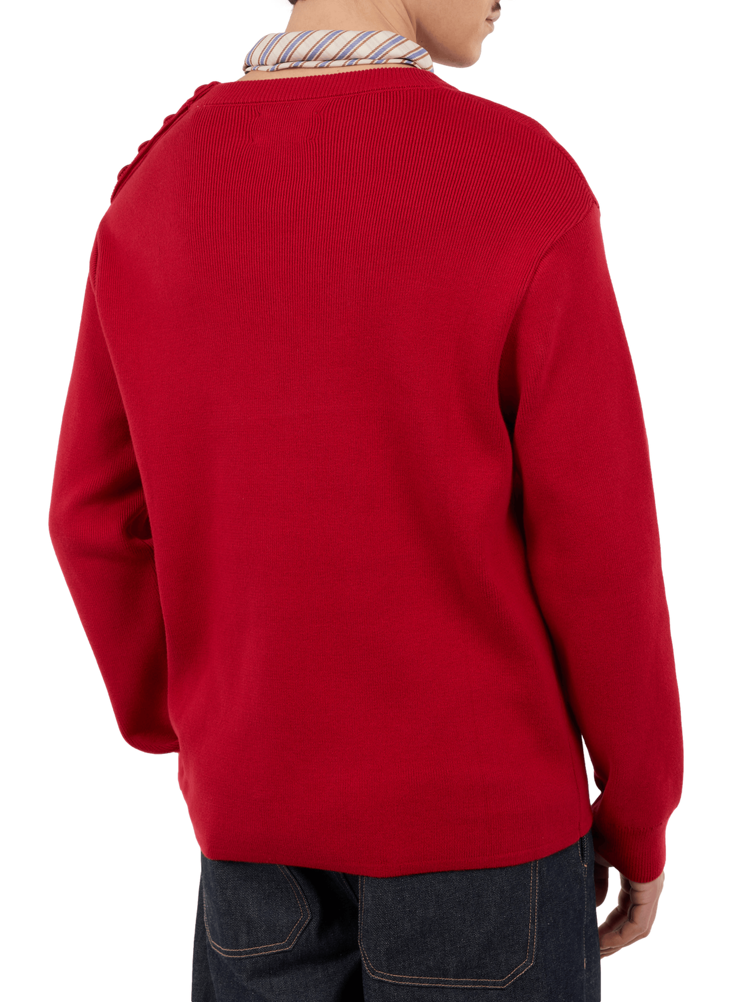 100% cotton sweater SAISON 1865 Red