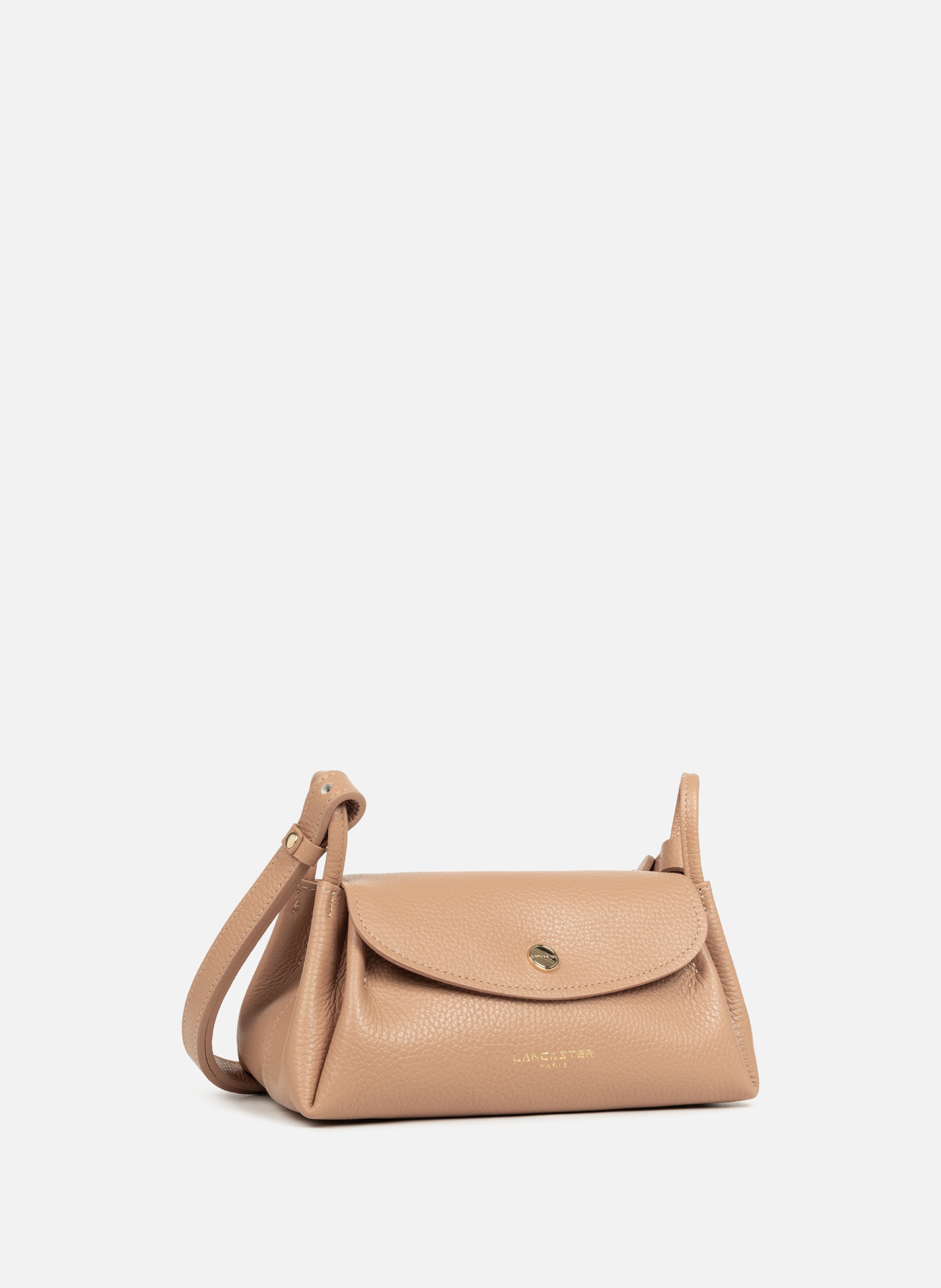 Small crossbody bag - accordéon double LANCASTER Beige