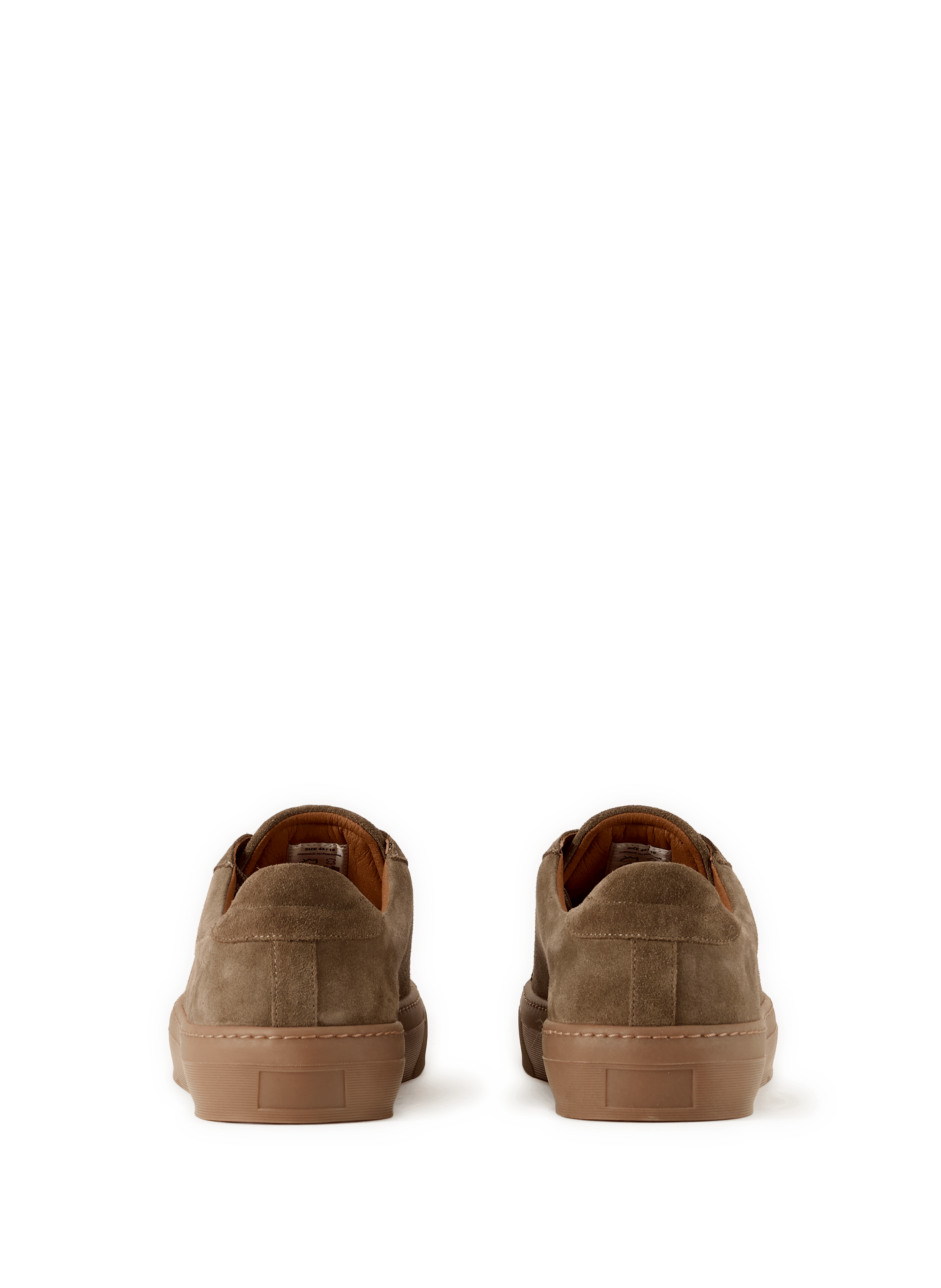 Baskets en cuir suédé SAISON 1865 Marron