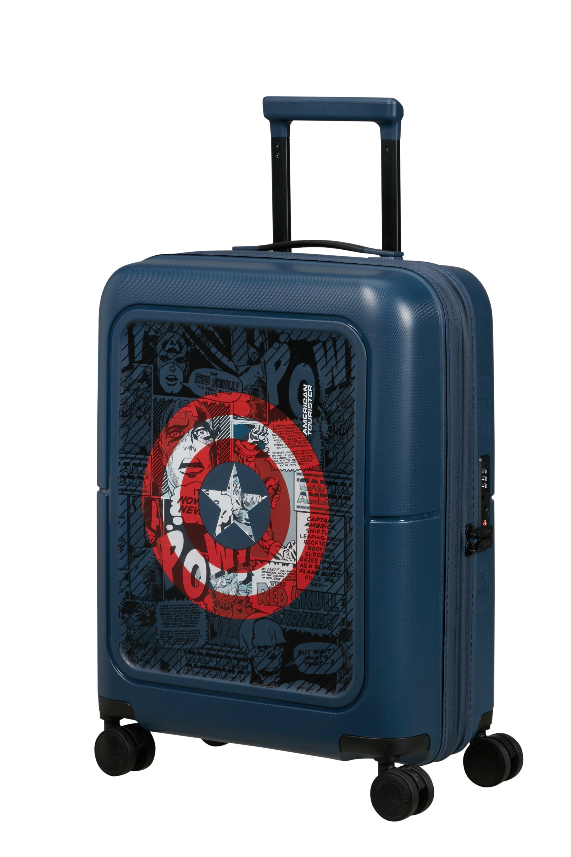 Dashpop disney valise 4 roues taille s AMERICAN TOURISTER Bleu