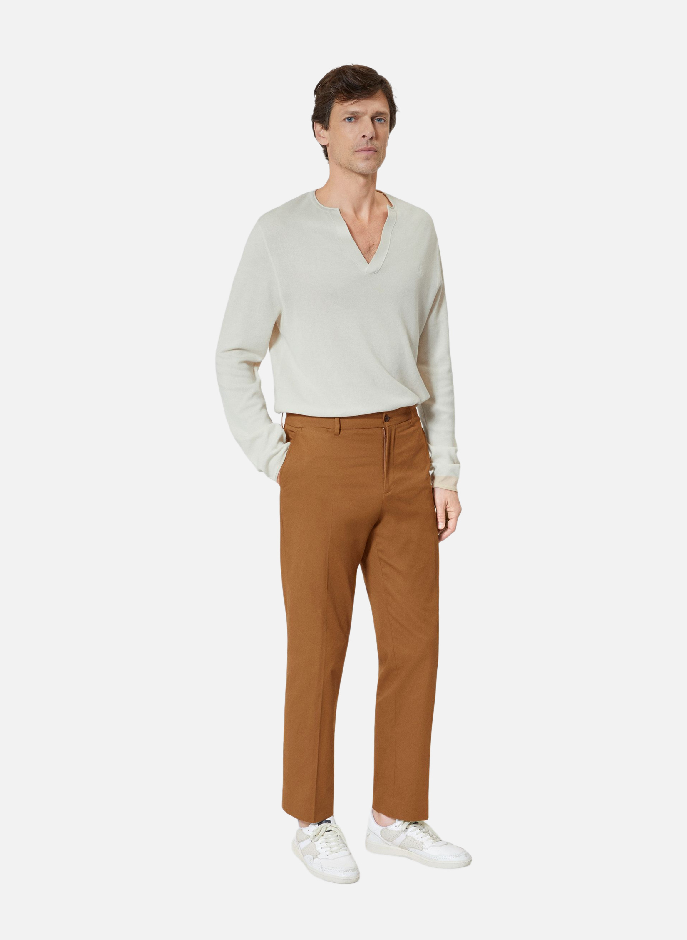 Pantalon chino THE KOOPLES Marron