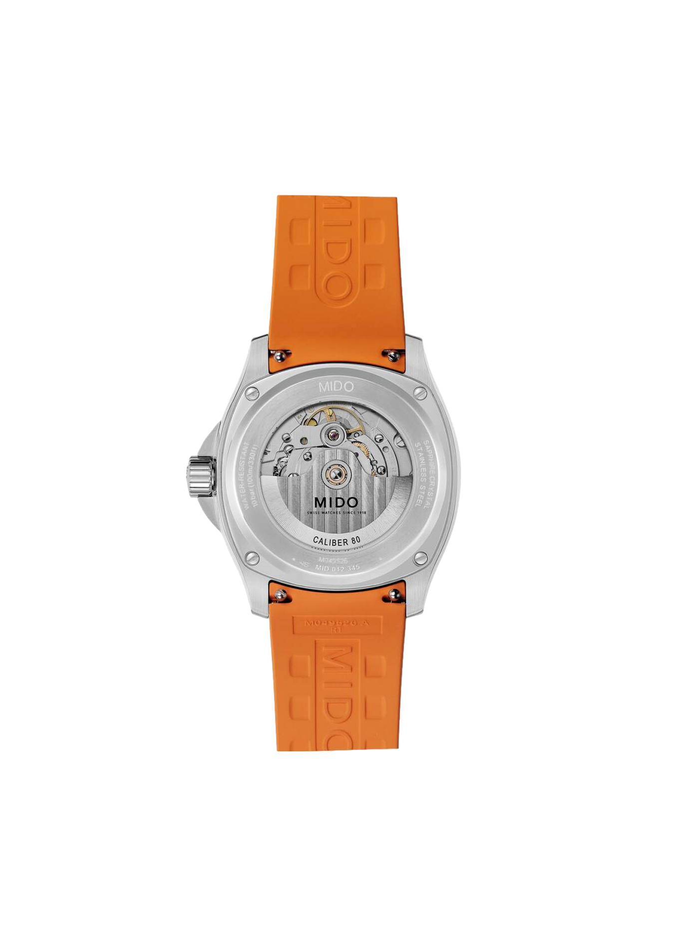 Montre Multifort TV Big Date en acier inoxydable MIDO Gris