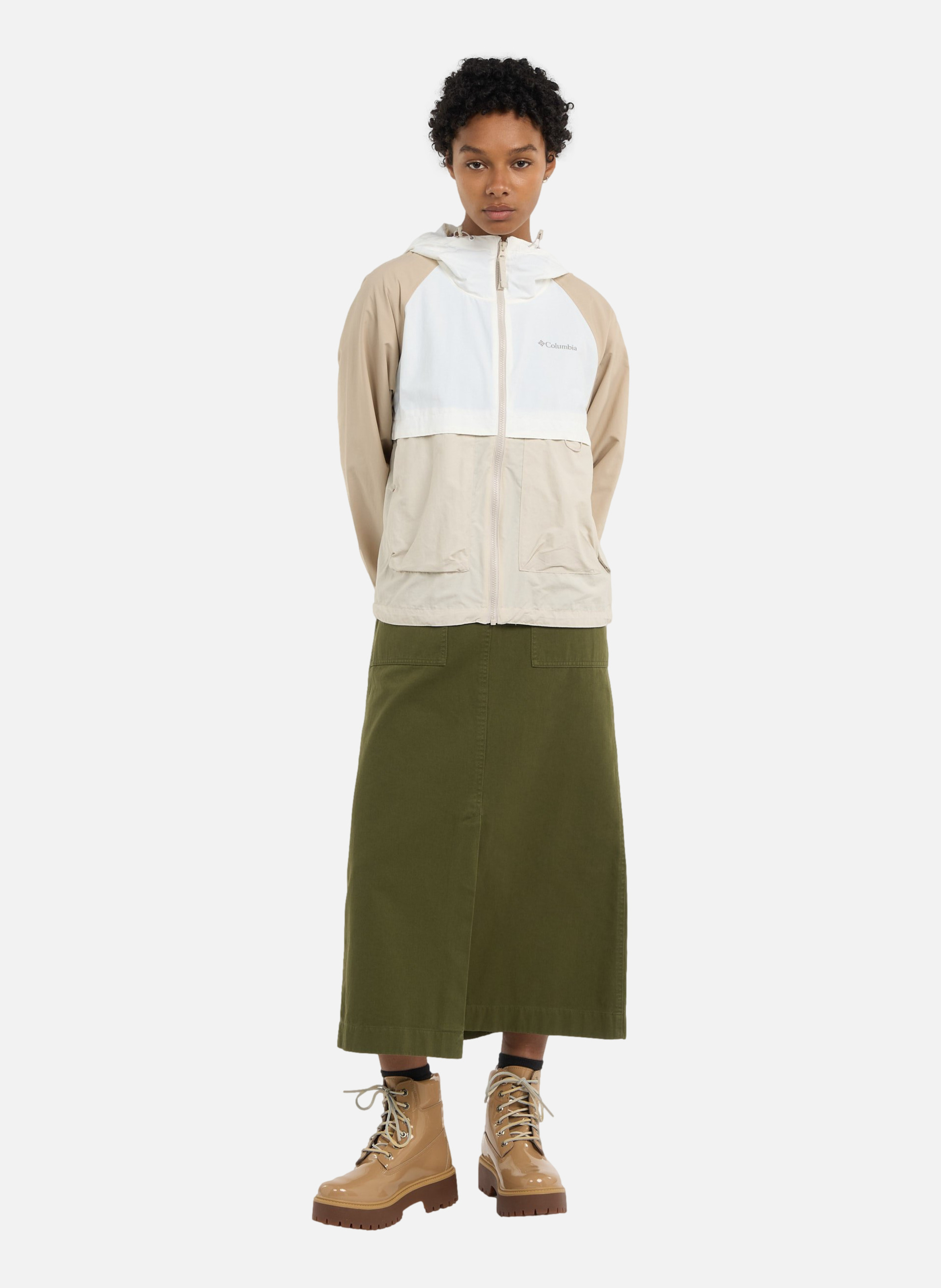 Coupe-vent w spire valley windbreak COLUMBIA Rose