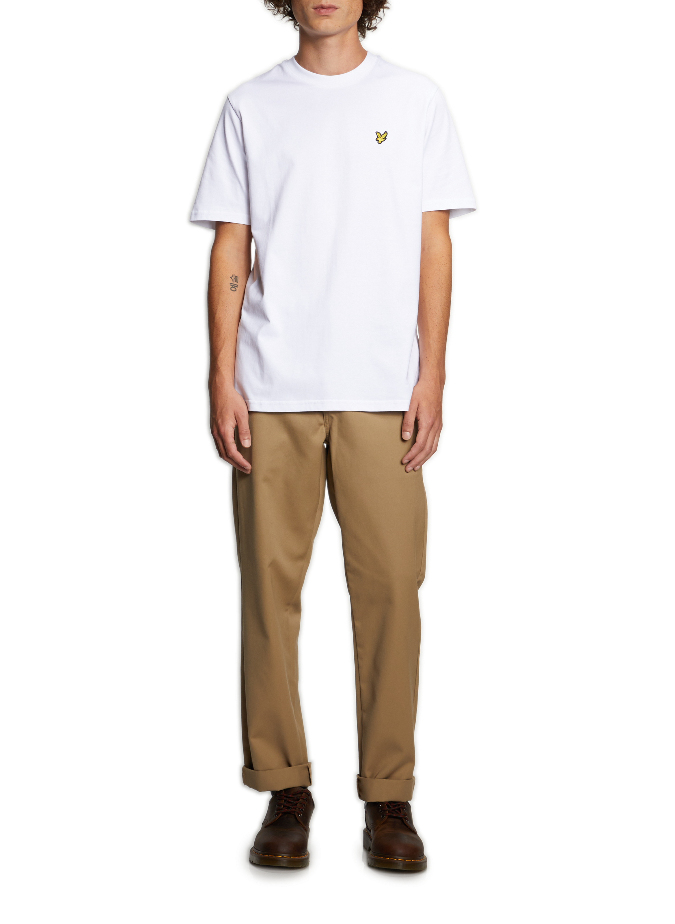 Lightweight trousers with logo CARHARTT WIP Beige