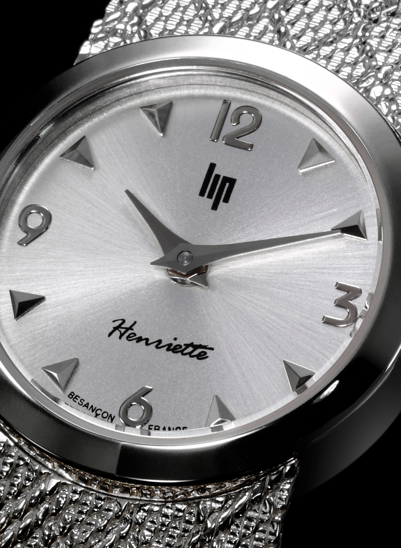 Montre Henriette LIP Argent
