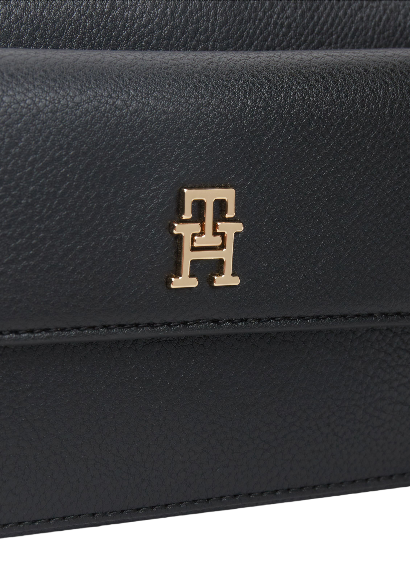 Textured Shoulder Bag TOMMY HILFIGER Black