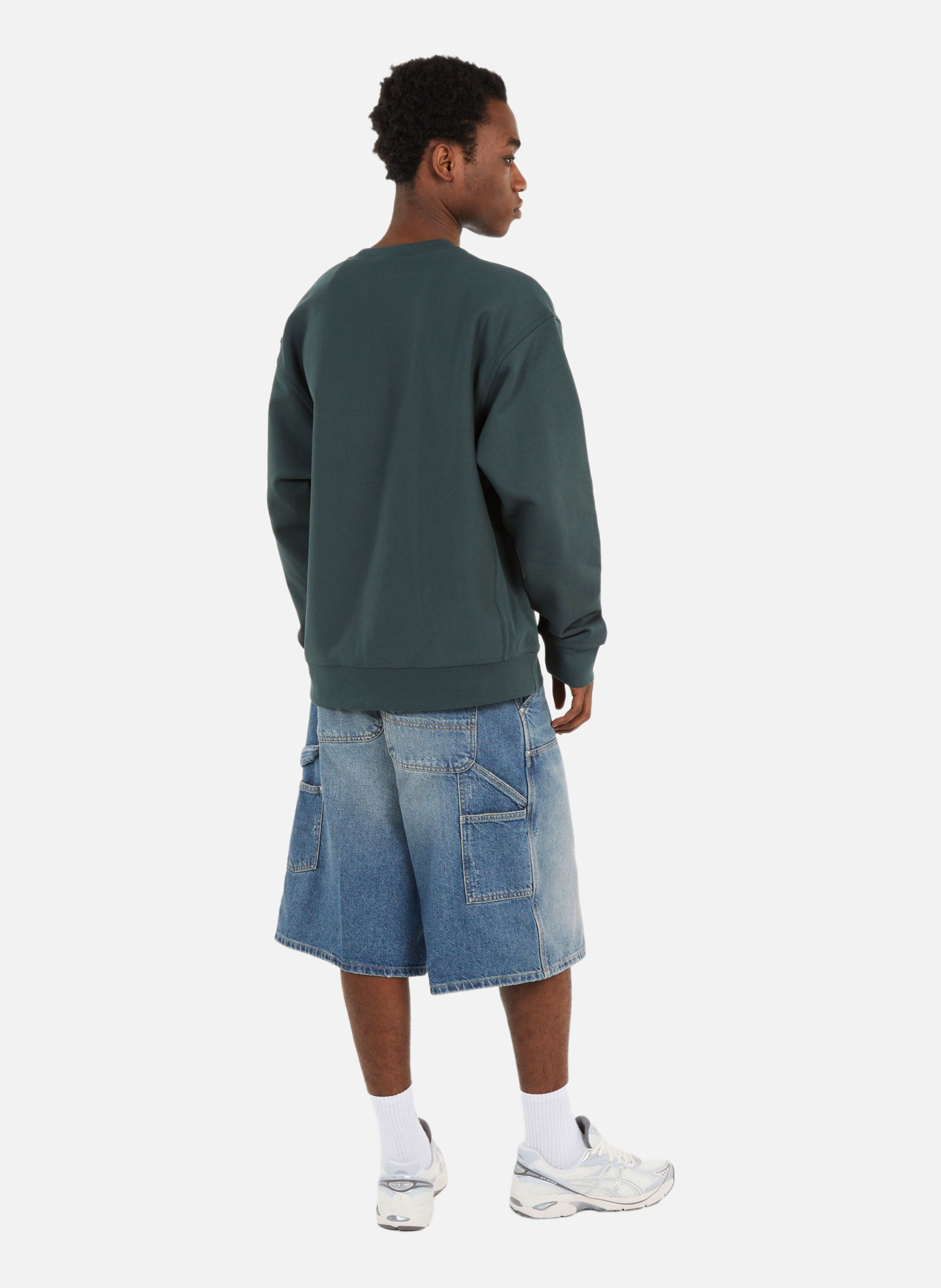 Sweatshirt american script CARHARTT WIP Vert