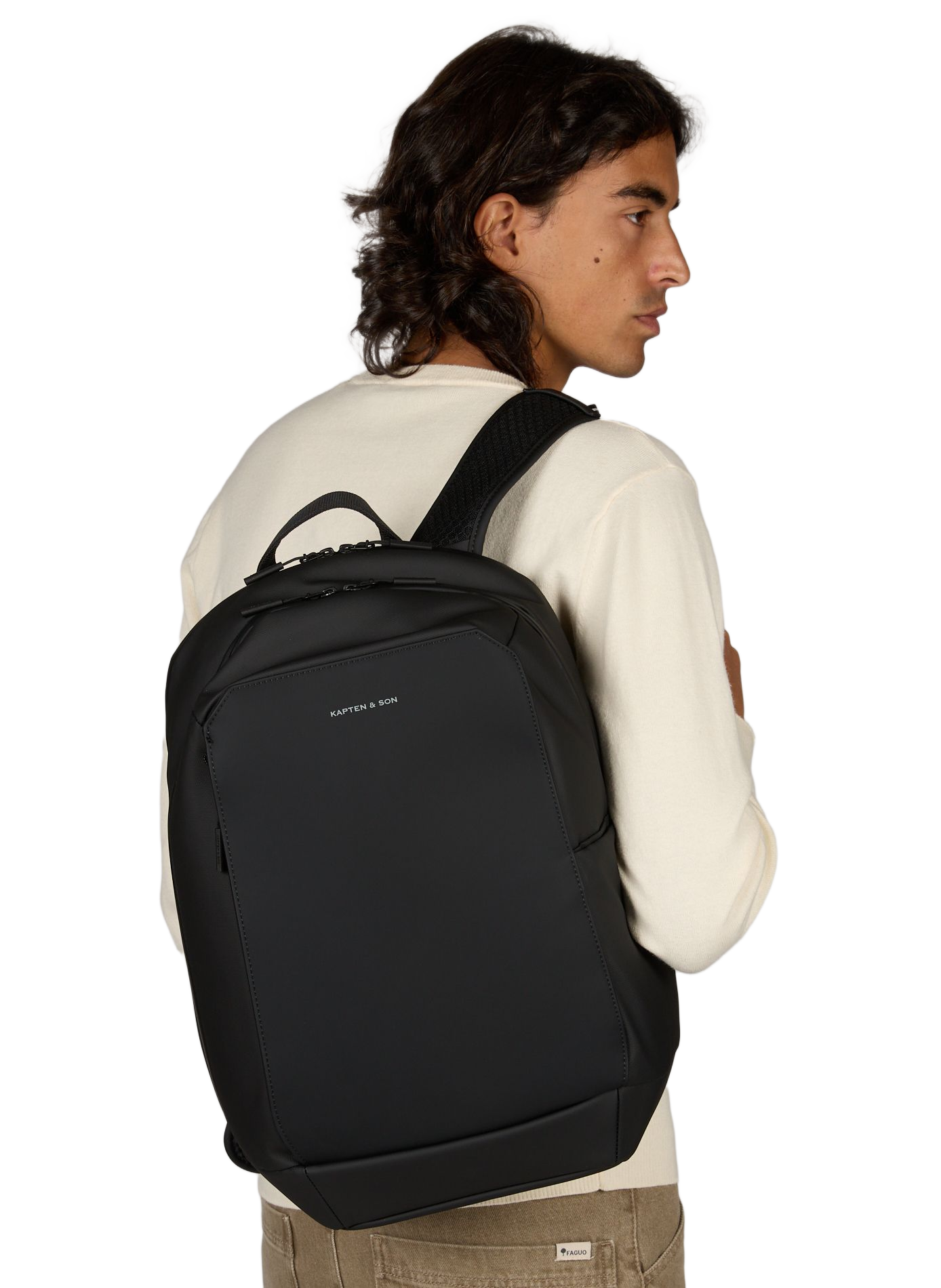 Rucksack Oslo KAPTEN & SON Schwarz