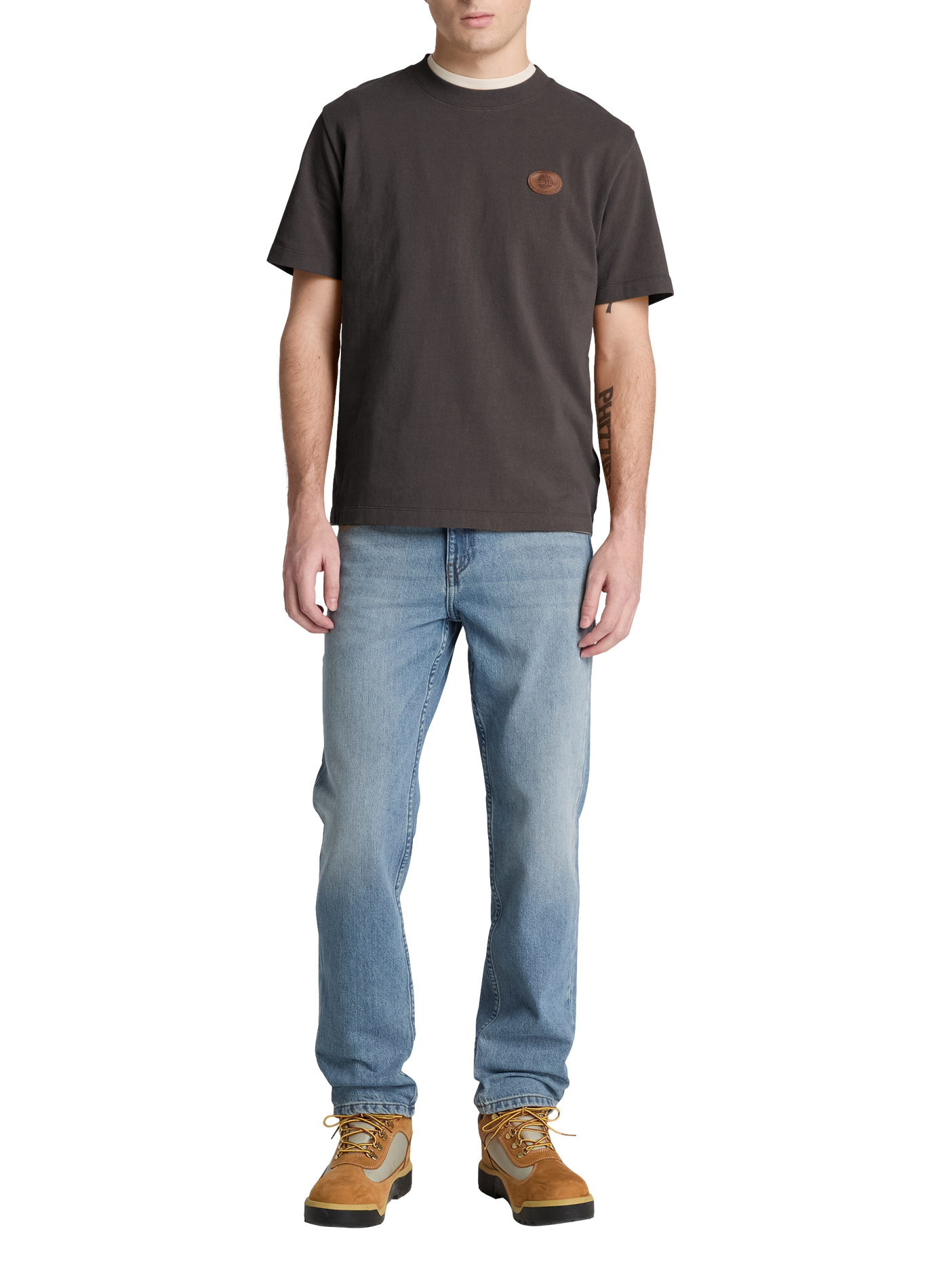 Round neck T-shirt TIMBERLAND Black