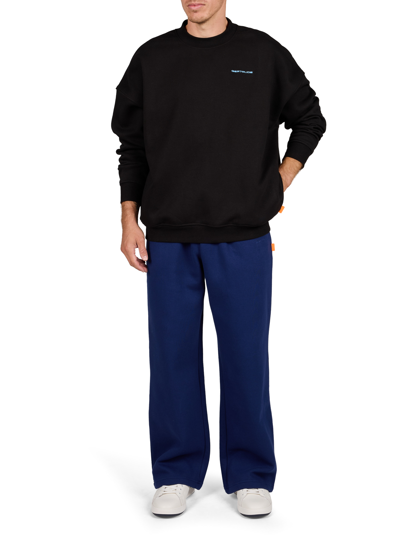 Bedrucktes Rubenny Sweatshirt aus Baumwolle GERTRUDE Schwarz