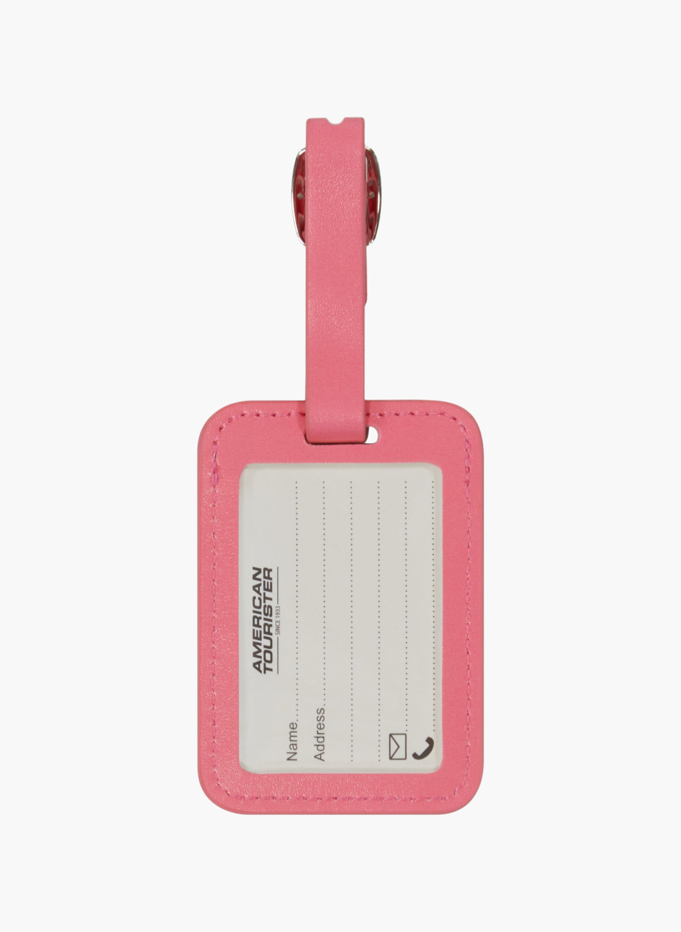Étiquette à bagages taille s AMERICAN TOURISTER Rose