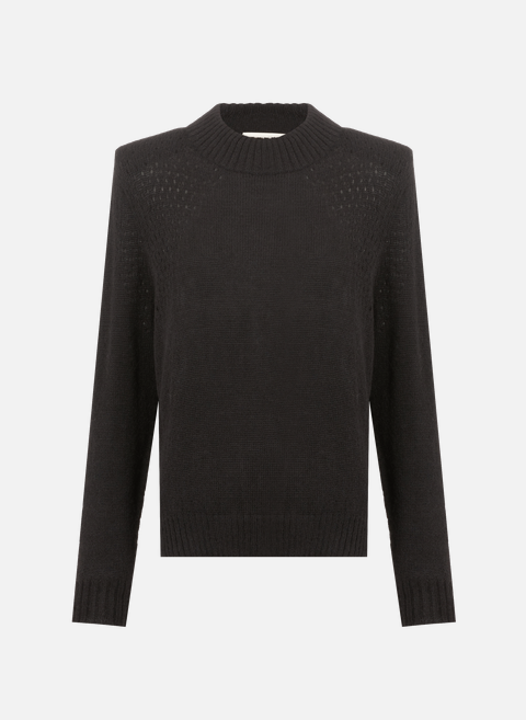 Garnet wool sweater BlackSTELLA PARDO 