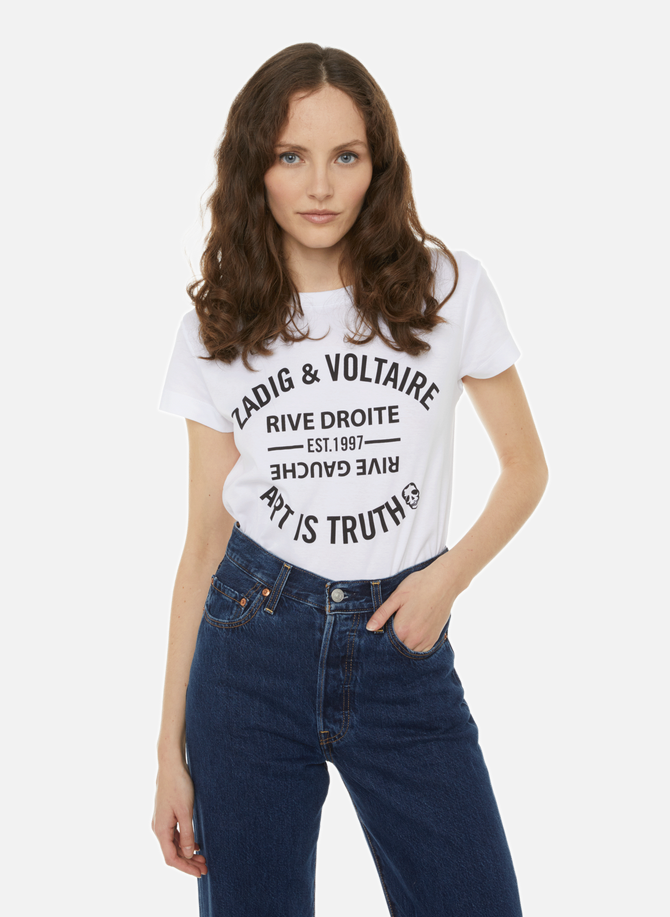 T-shirt Walk Blason en coton ZADIG&VOLTAIRE