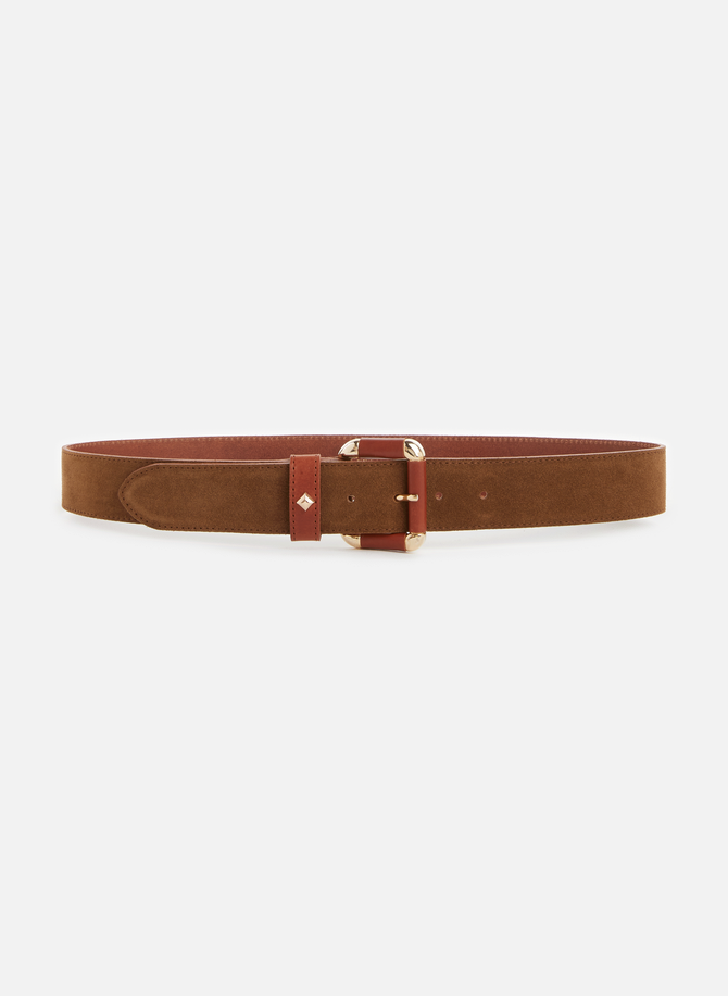 La Coulomb leather belt HERBERT FRÈRE SOEUR
