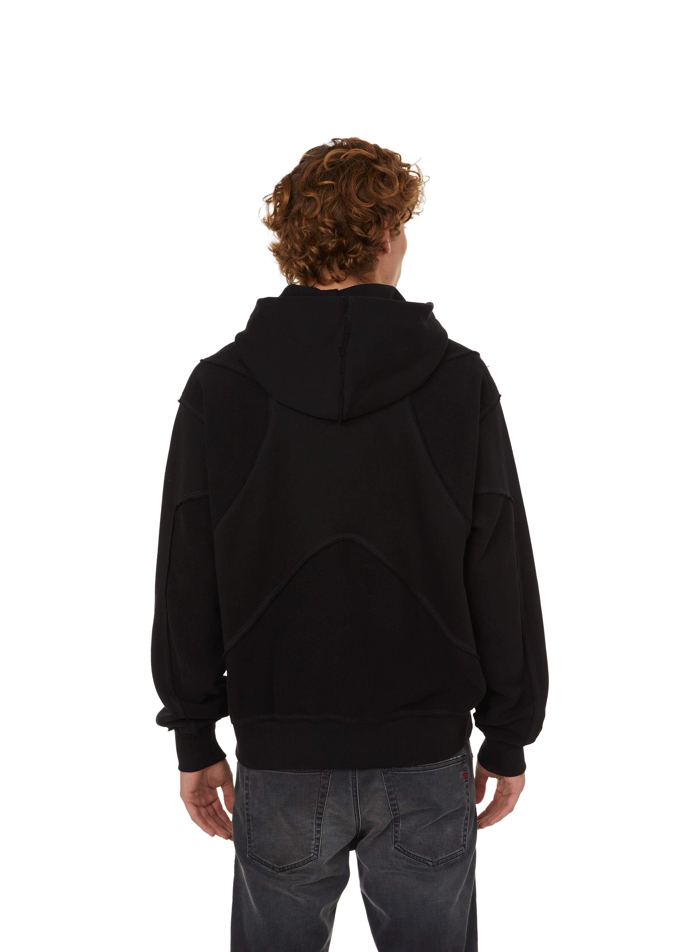 Katoenen hoodie MISBHV Zwart