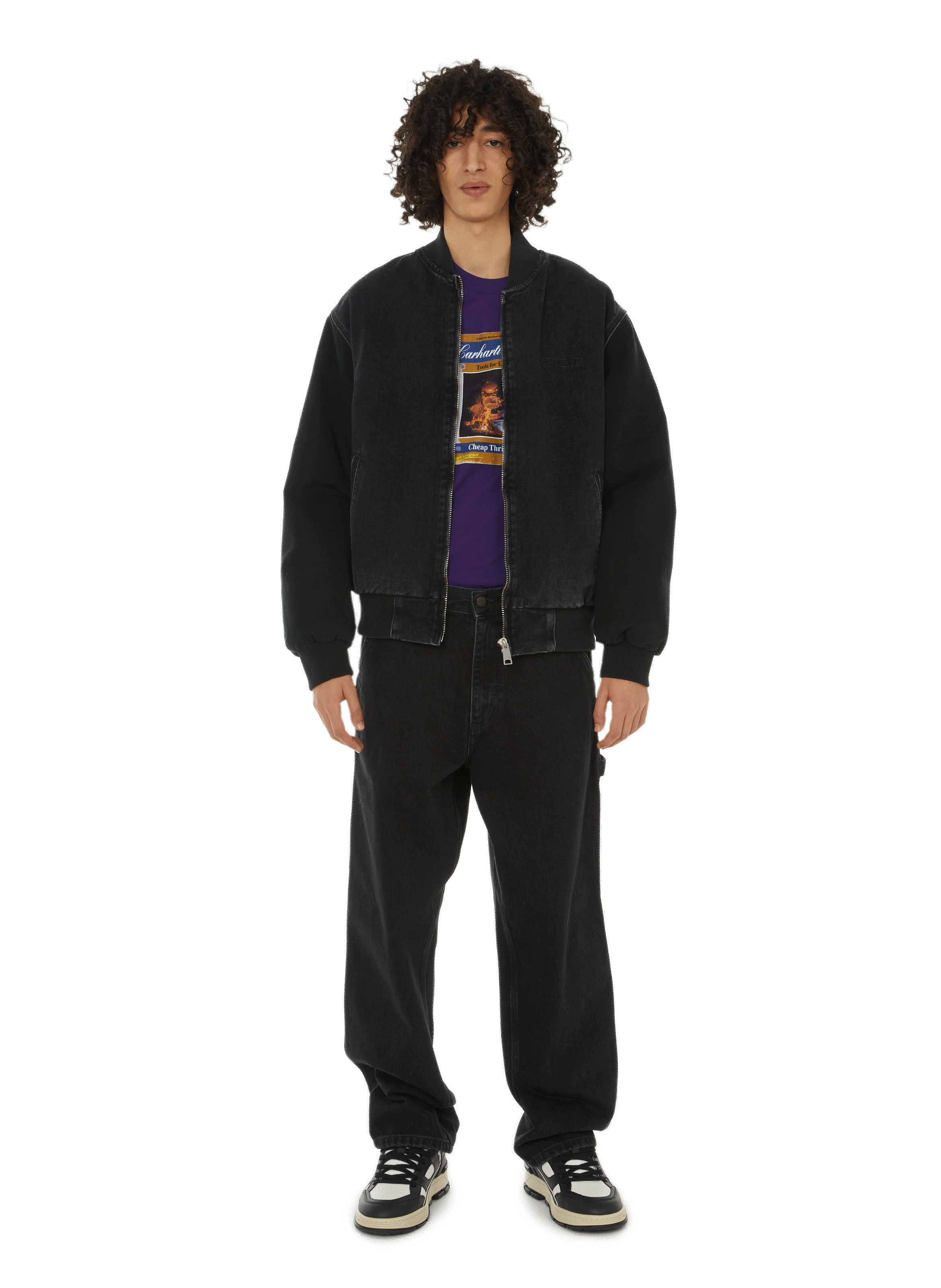 Straight-fit jeans CARHARTT WIP Black