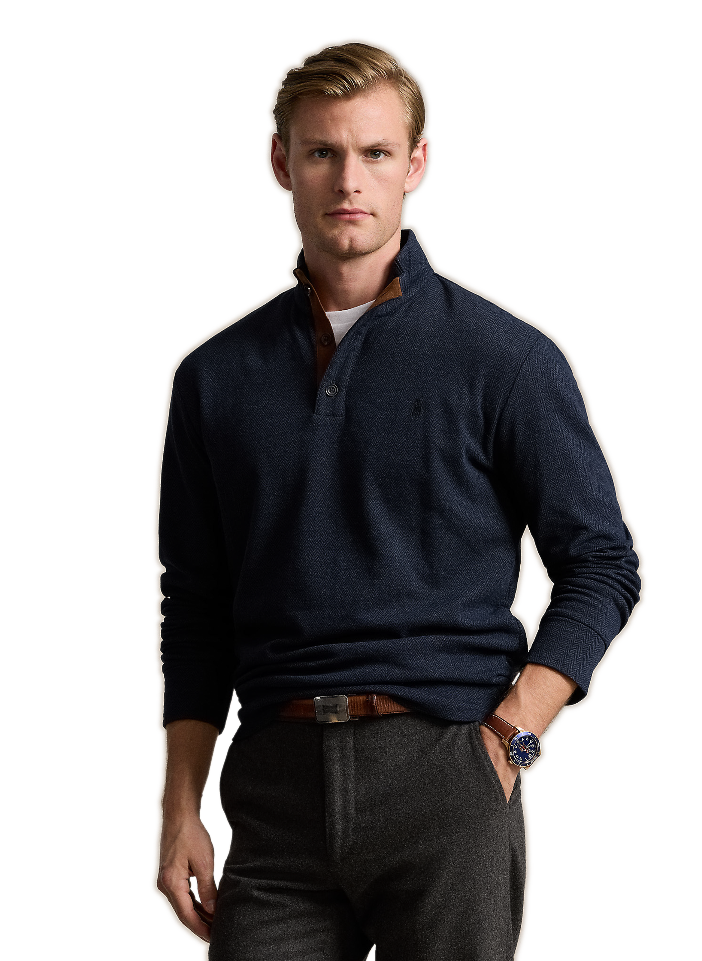 POLO RALPH LAUREN Cotton jumper Blue