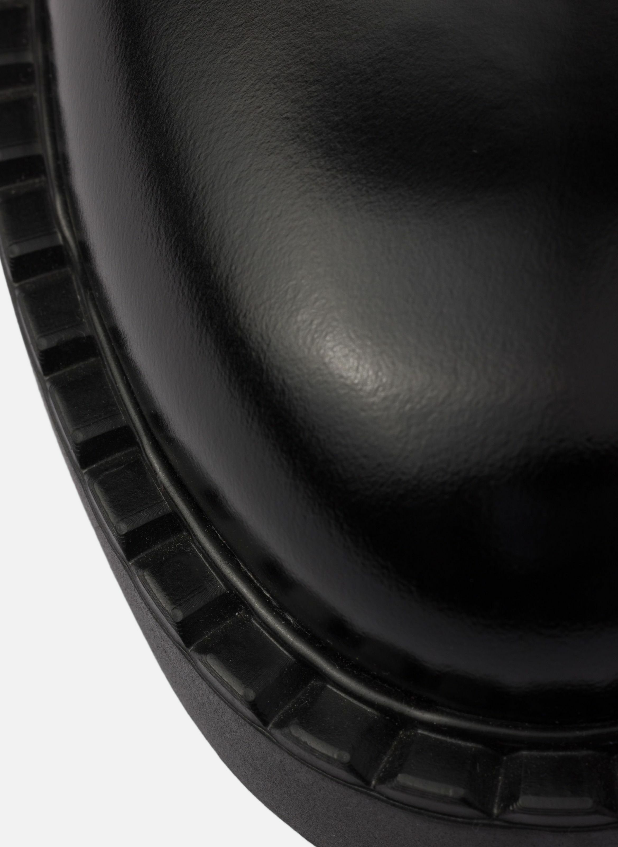 Bottines chocolate en cuir de veau brossé PRADA Noir