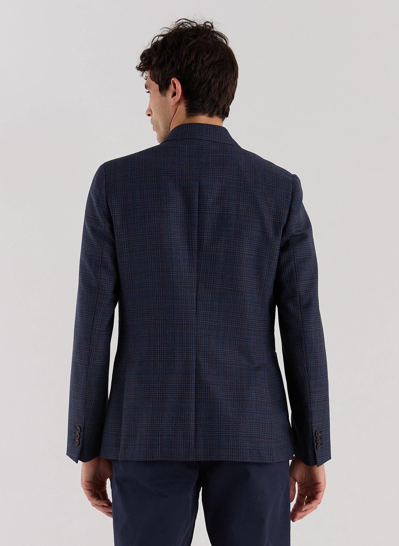 Wool checked blazer PAUL SMITH Multicolour