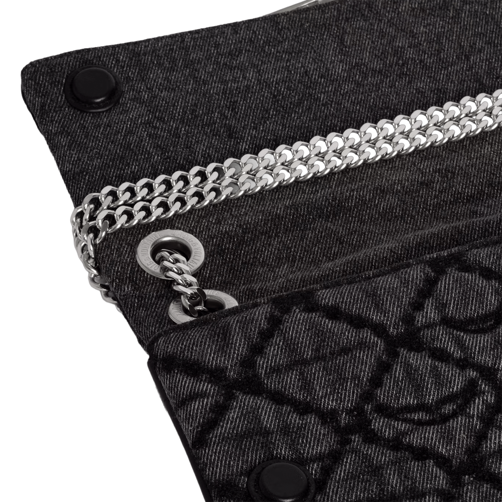 Pochette imprimée rock ii ZADIG&VOLTAIRE Gris