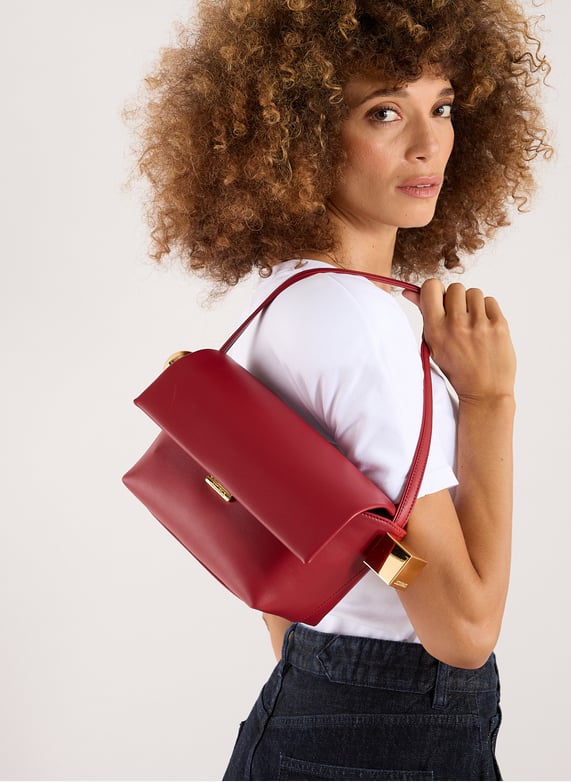 Sac Le Rond Carré | Rouge by JACQUEMUS Sac Le Rond Carré Rouge