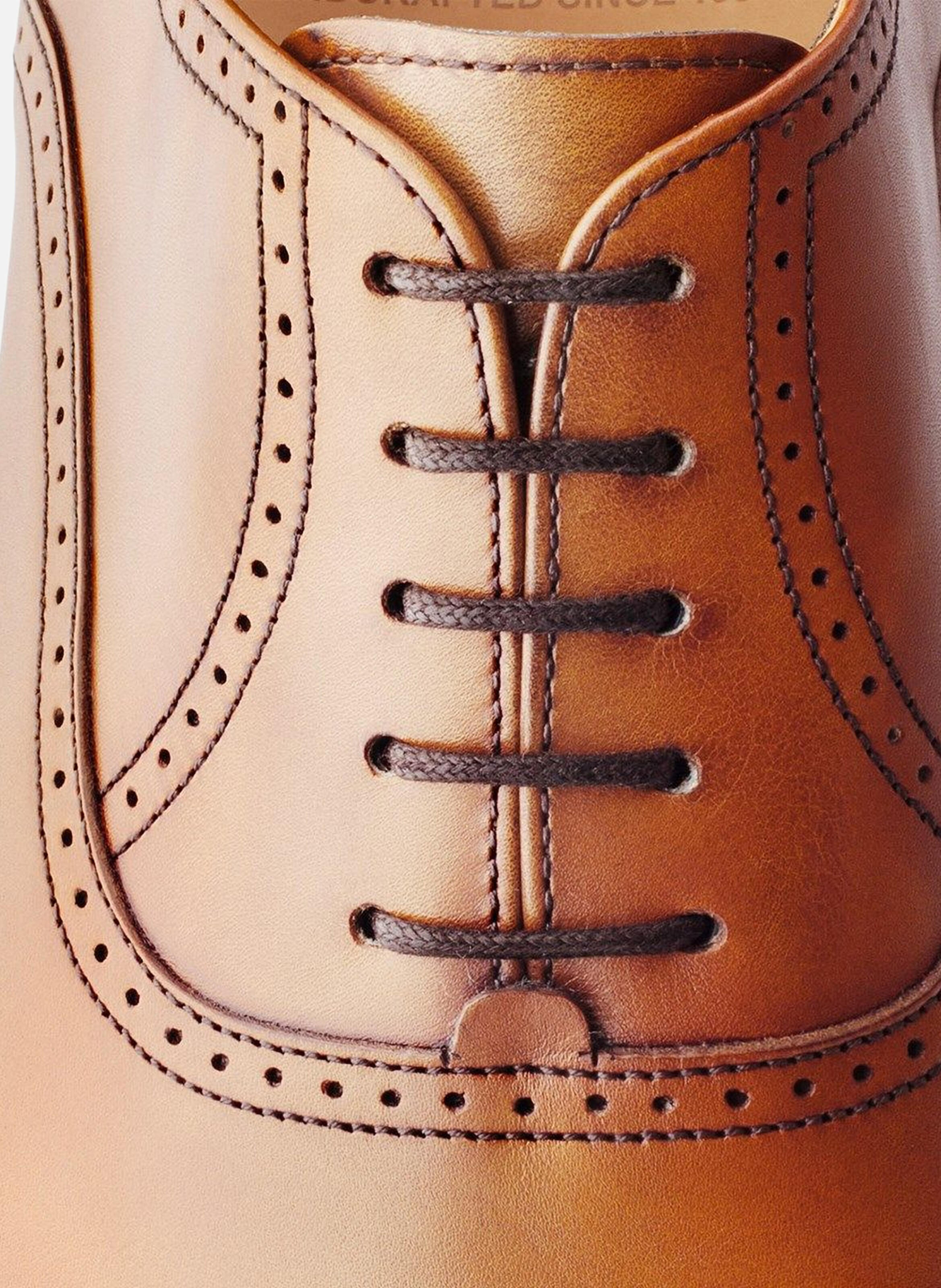 Richelieu cuir diplomat FINSBURY Marron