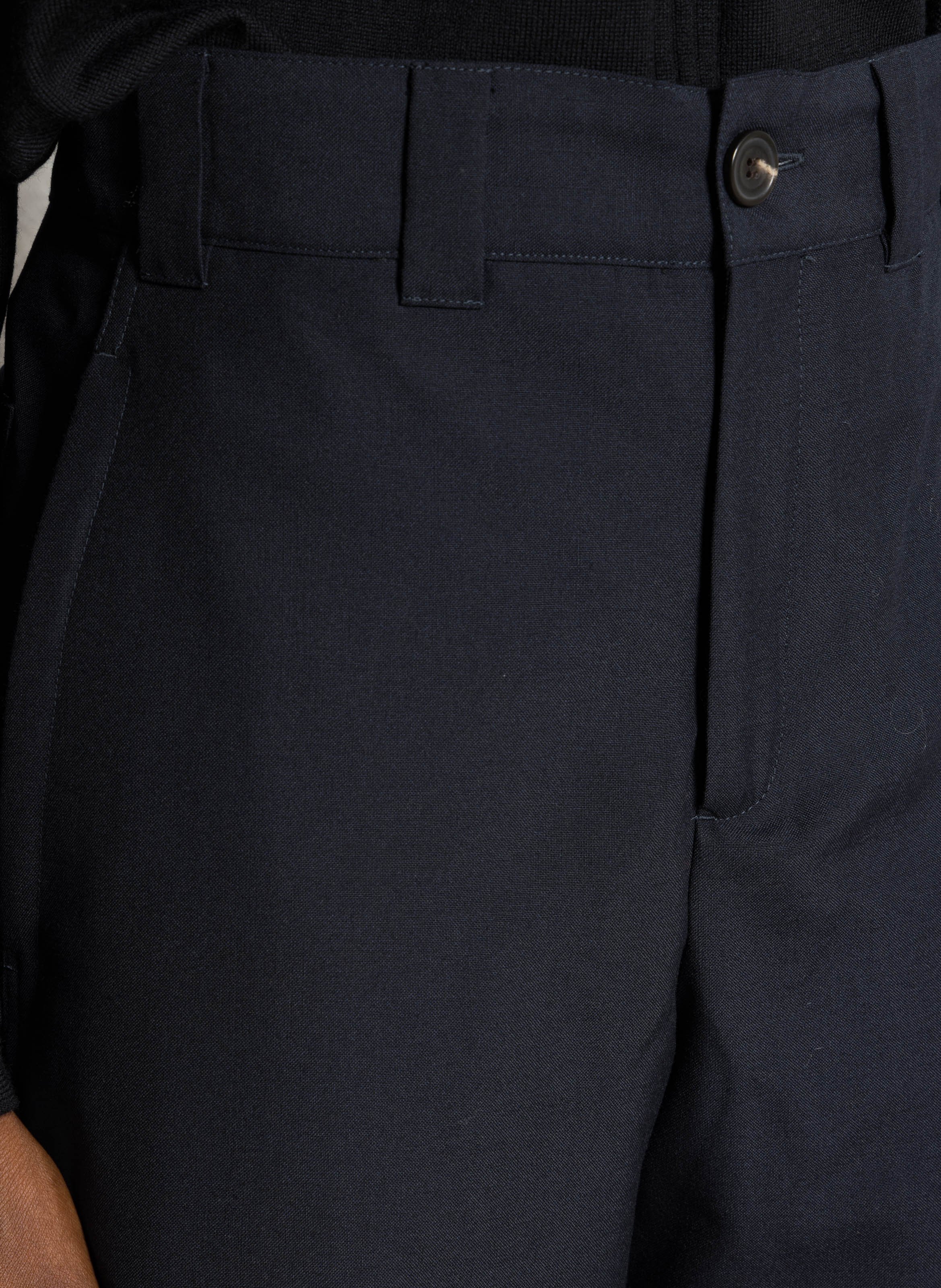 Pantalon ajusté taille haute alouette SOEUR Bleu